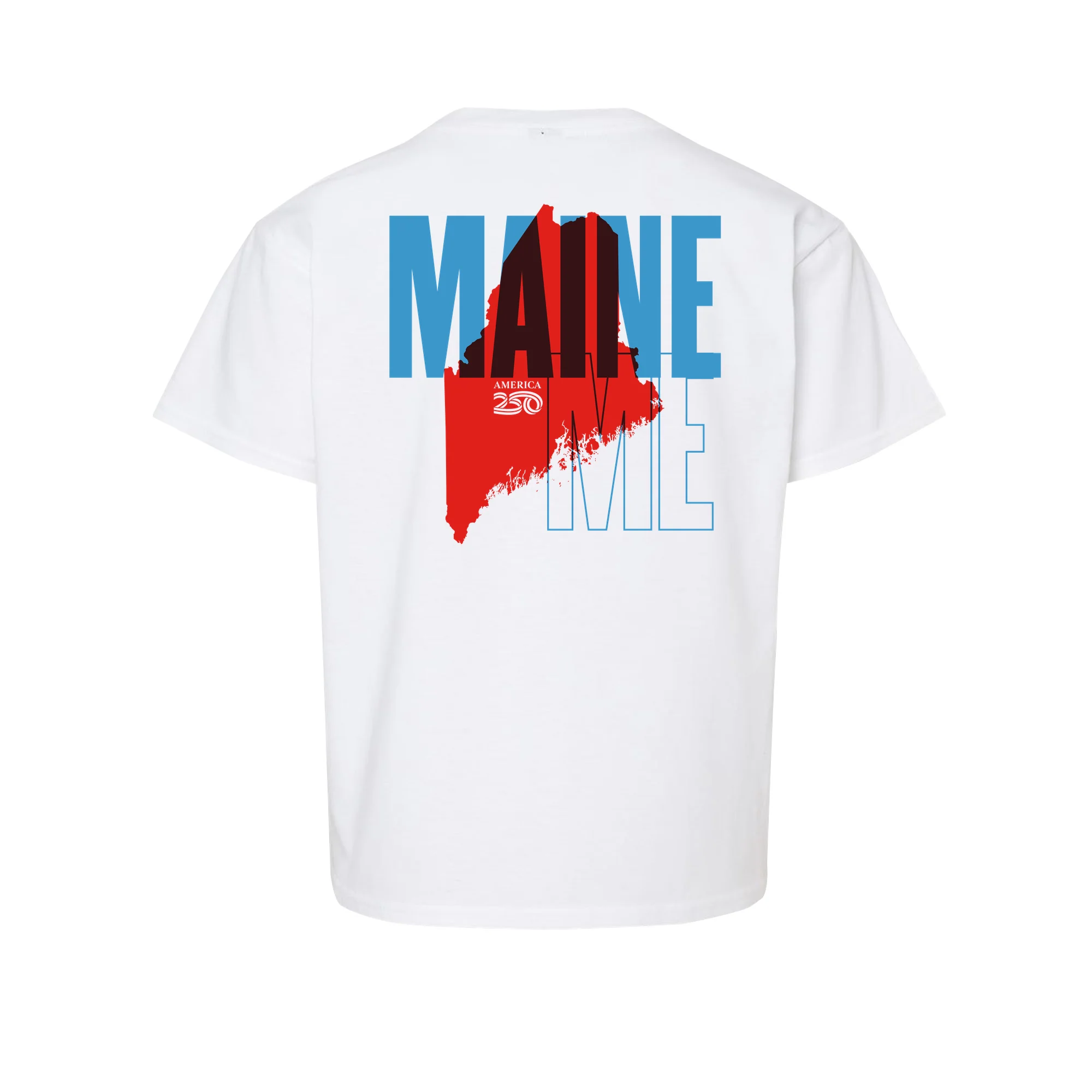 Official America250 Maine Youth T-Shirt - Image 3