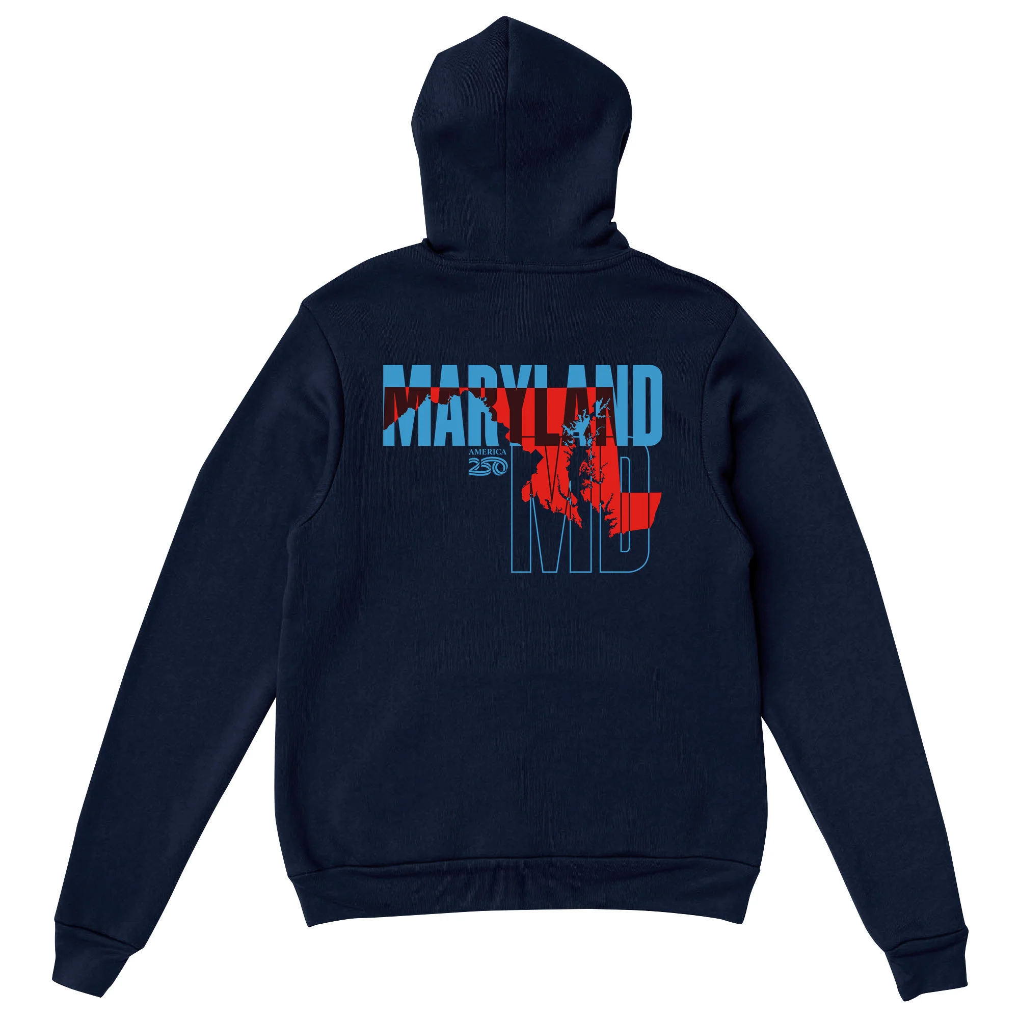 Official America250 Maryland Unisex Hoodie