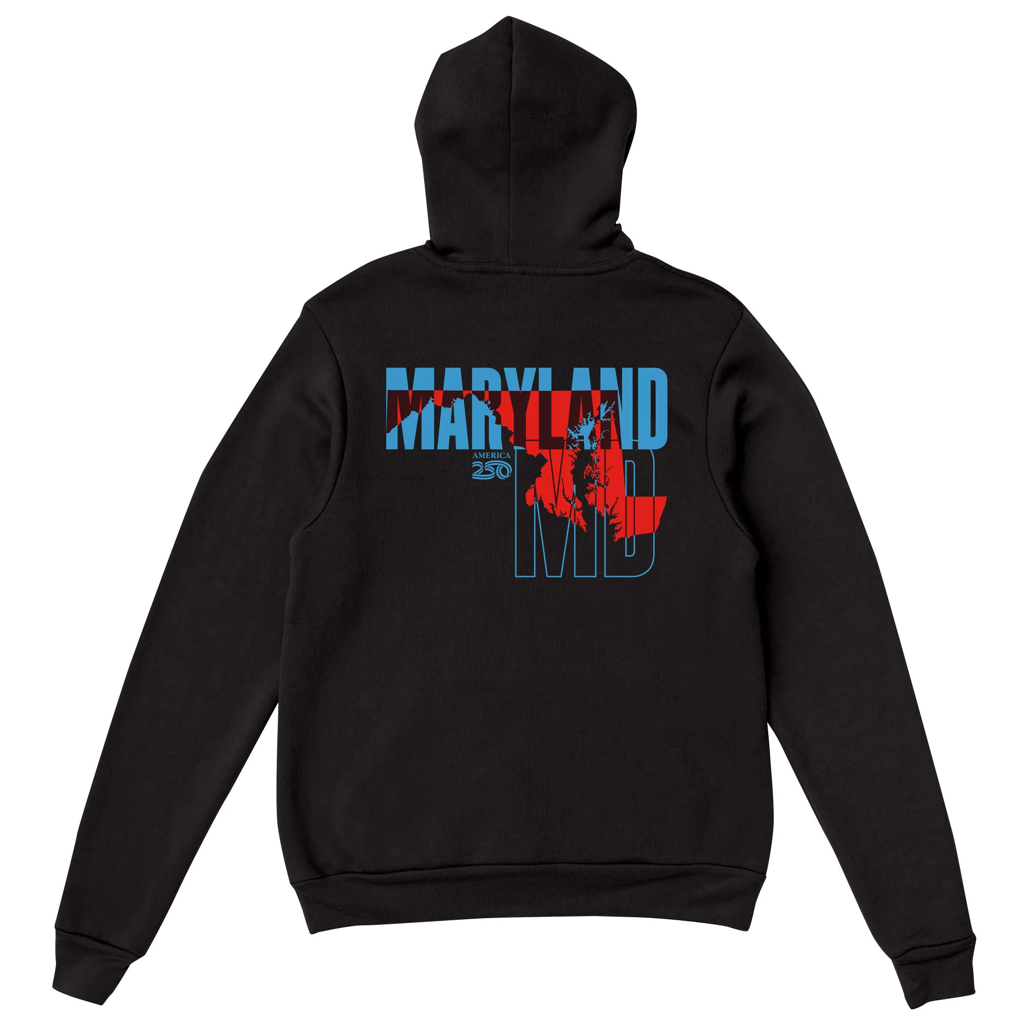 Official America250 Maryland Unisex Hoodie - Image 5