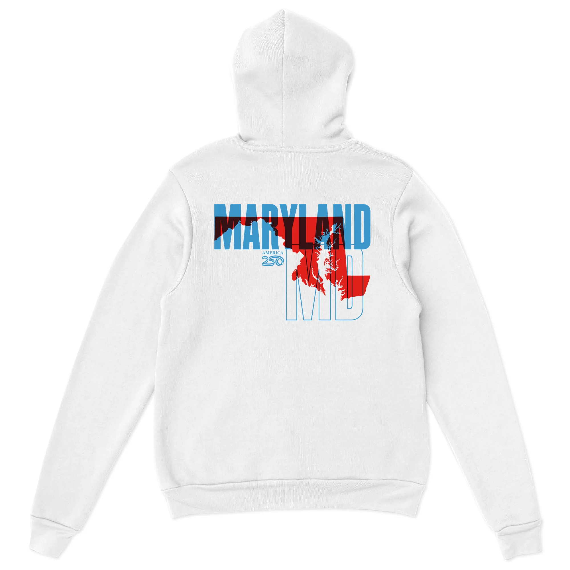 Official America250 Maryland Unisex Hoodie - Image 7