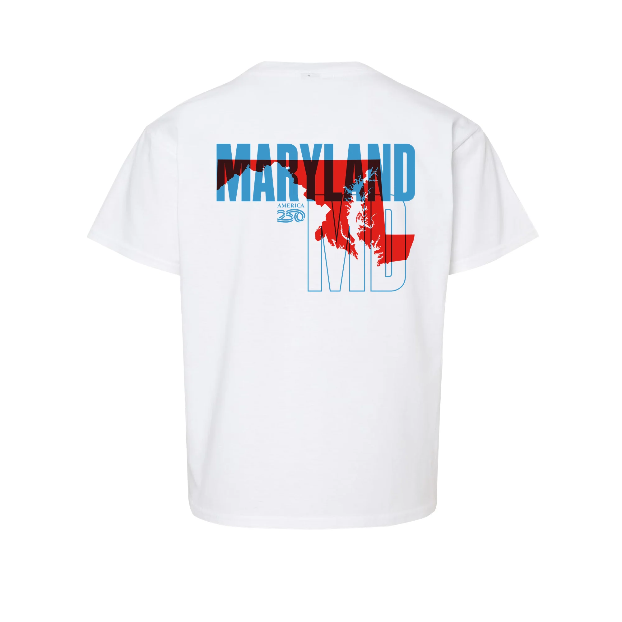Official America250 Maryland Youth T-Shirt - Image 3
