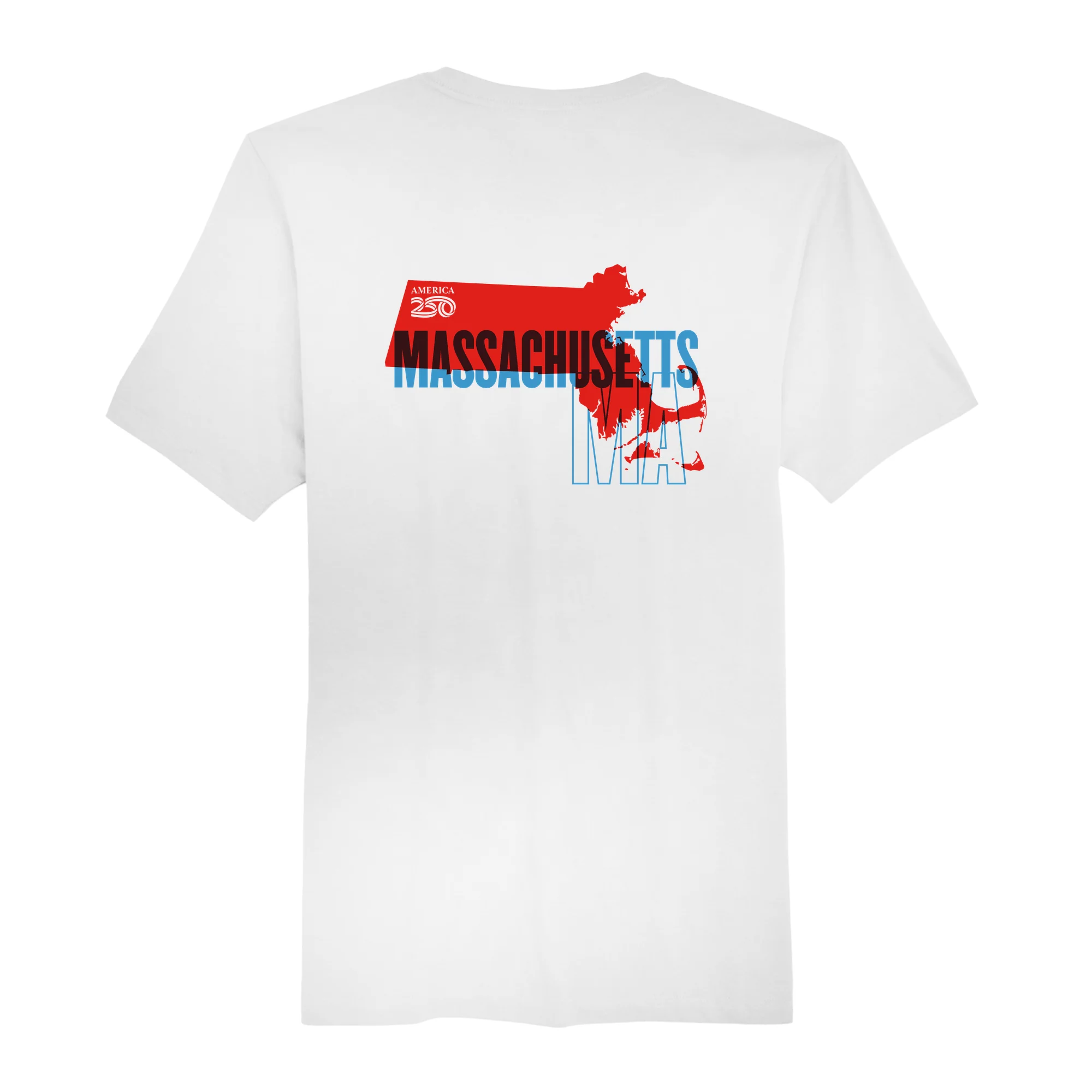 Official America250 Massachusetts Men's T-Shirt - Image 5