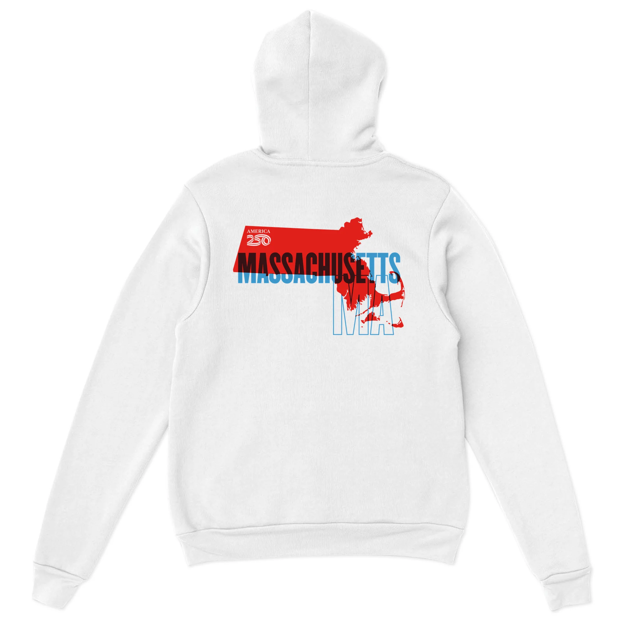 Official America250 Massachusetts Unisex Hoodie - Image 7