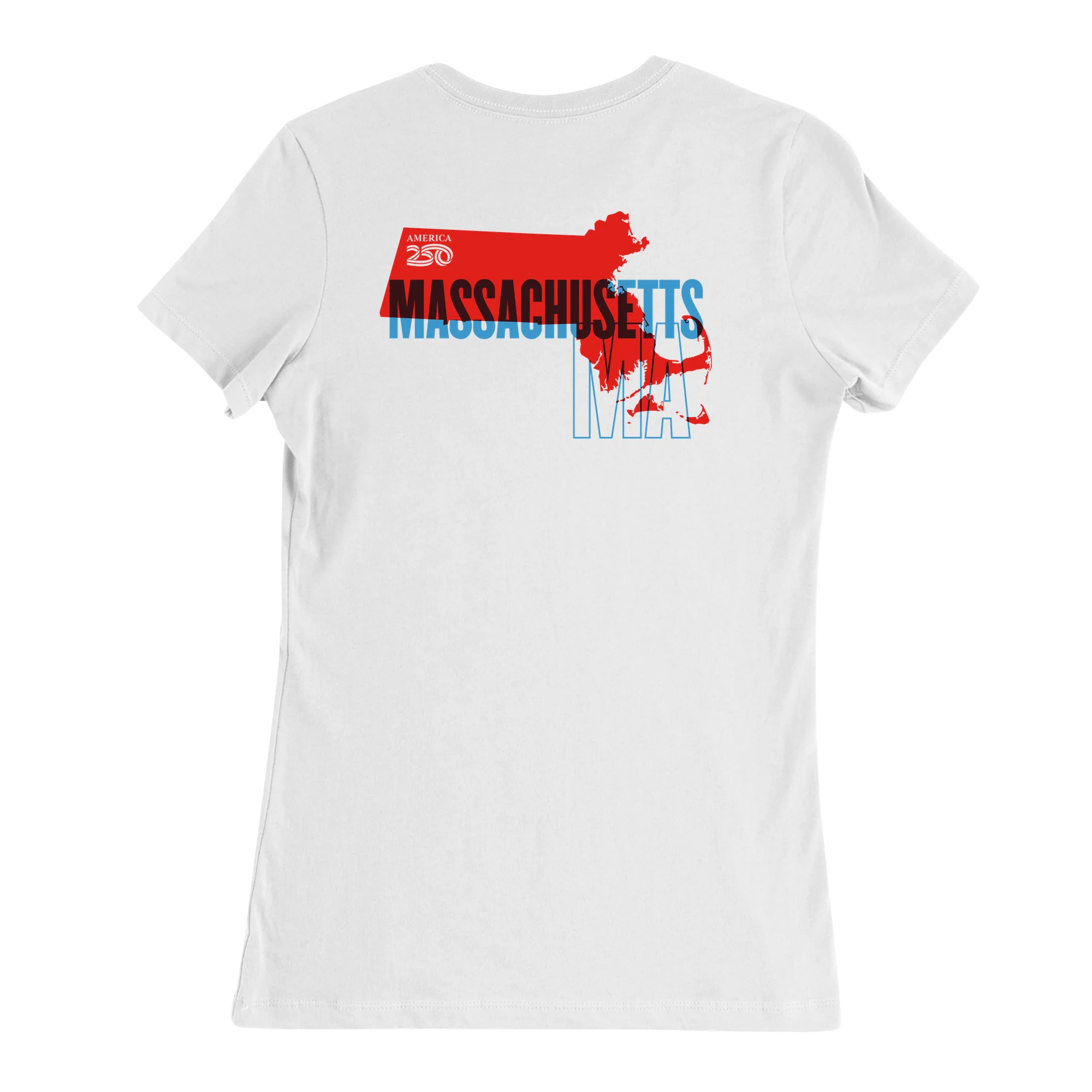 Official America250 Massachusetts Women's T-Shirt - Image 5