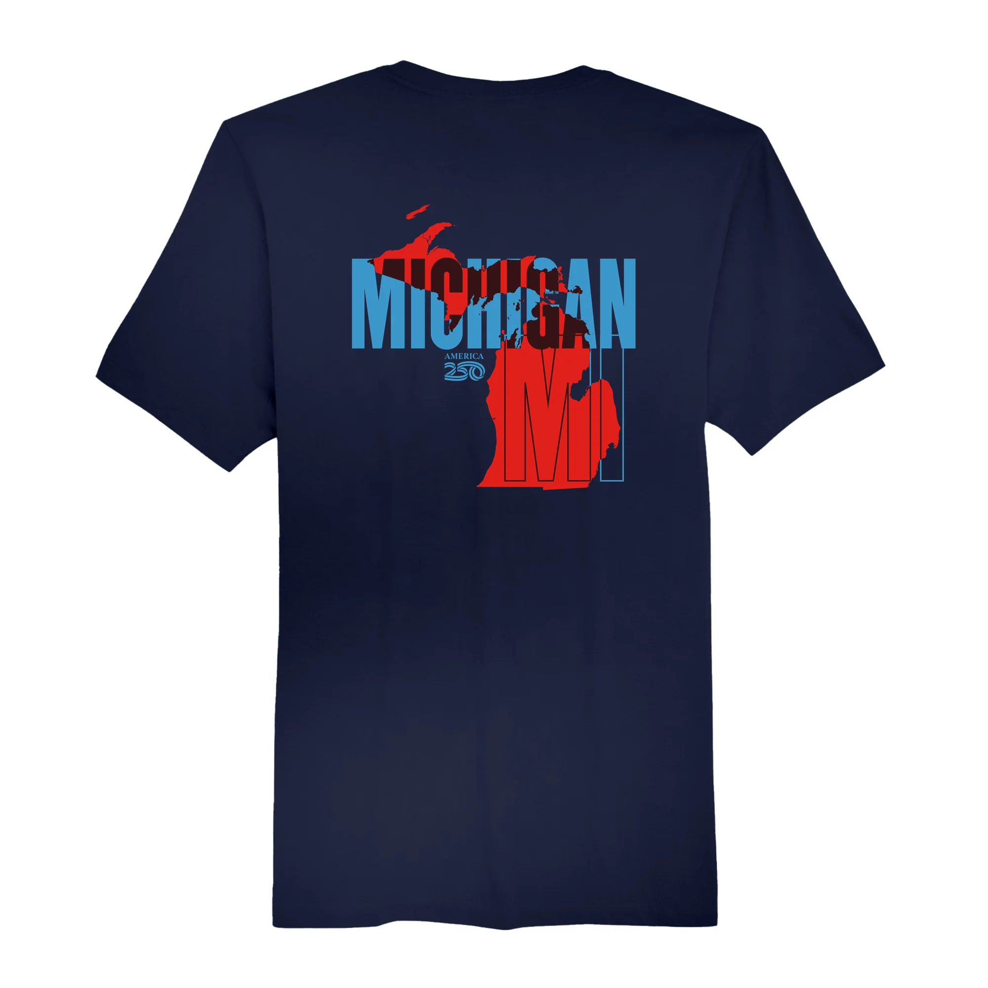 Official America250 Michigan Men's T-Shirt