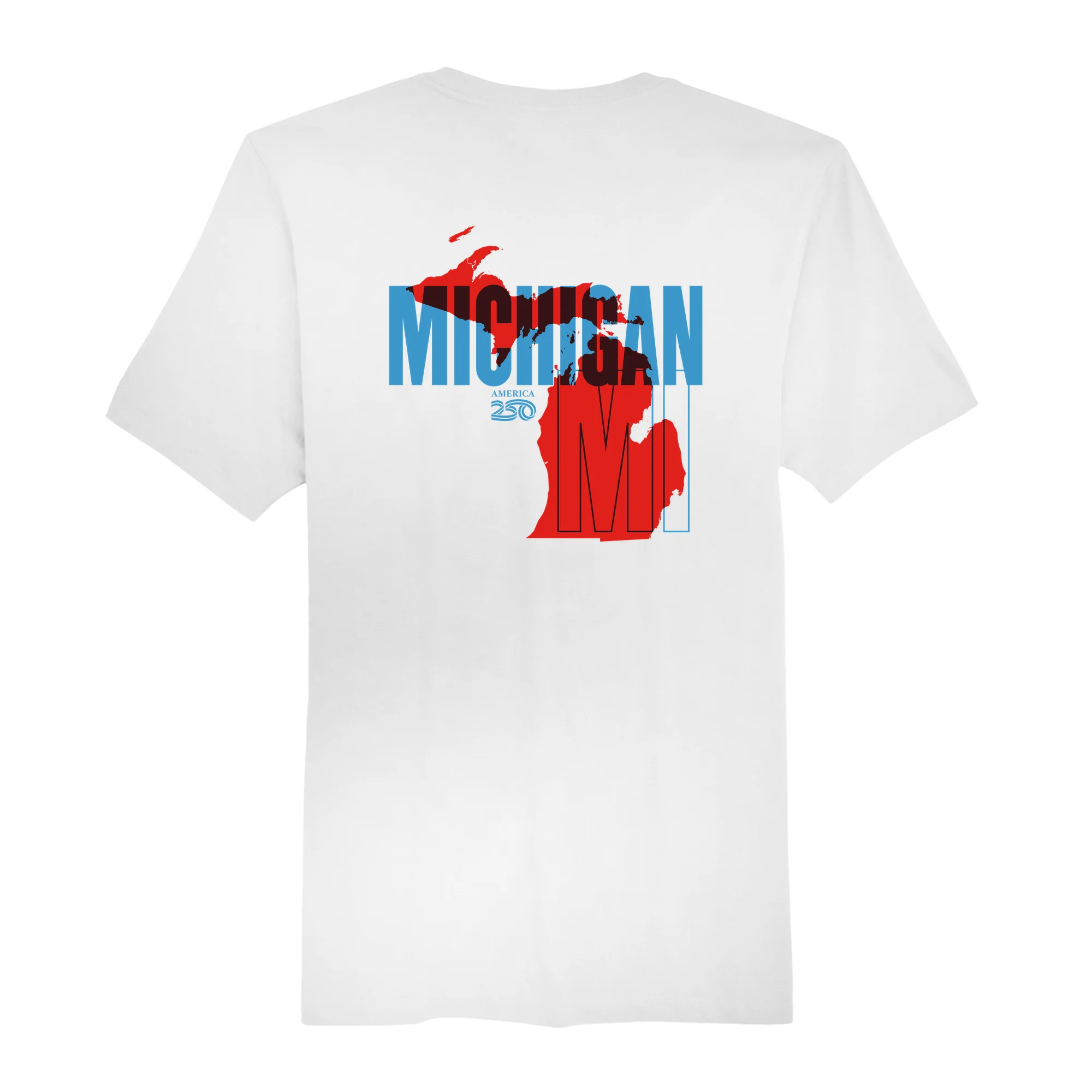 Official America250 Michigan Men's T-Shirt - Image 5