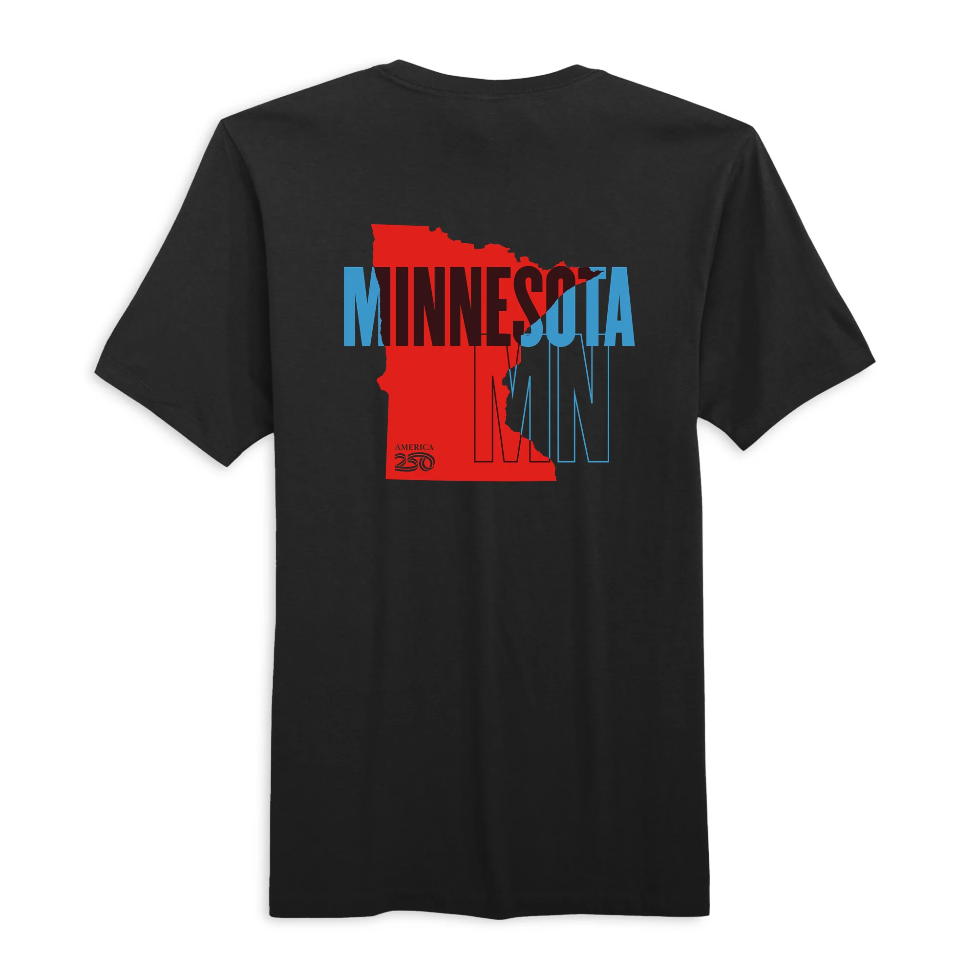 Official America250 Minnesota Men's T-Shirt - Image 3