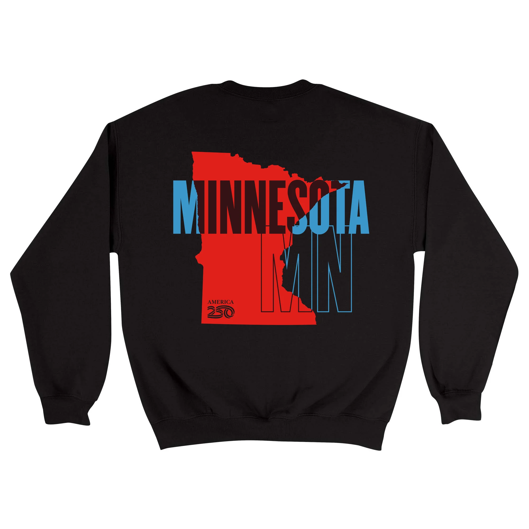 Official America250 Minnesota Unisex Crewneck Sweatshirt - Image 5