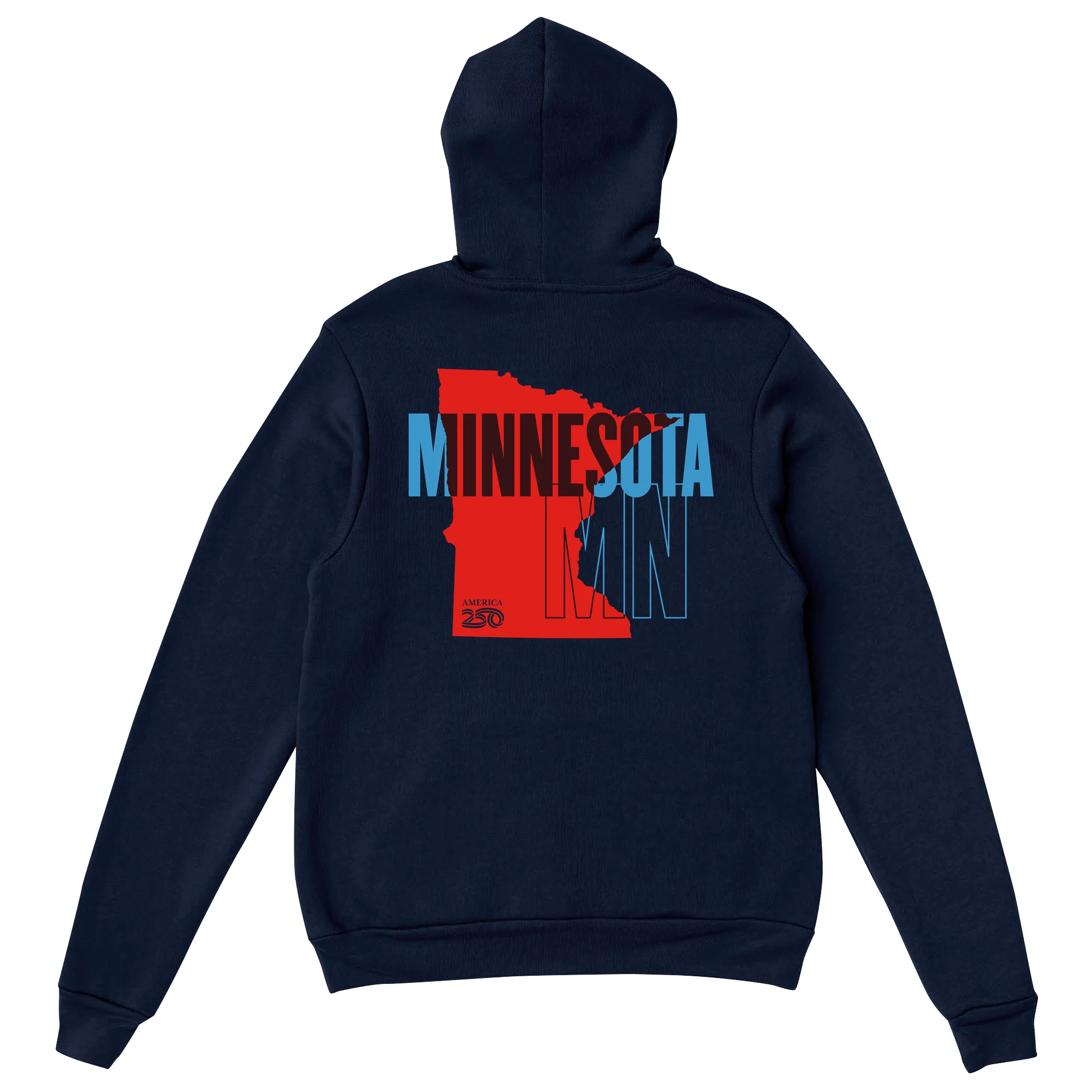 Official America250 Minnesota Unisex Hoodie