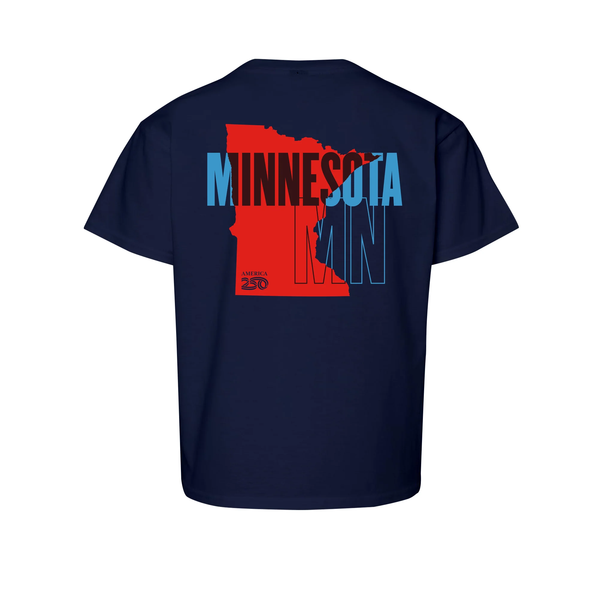 Official America250 Minnesota Youth T-Shirt