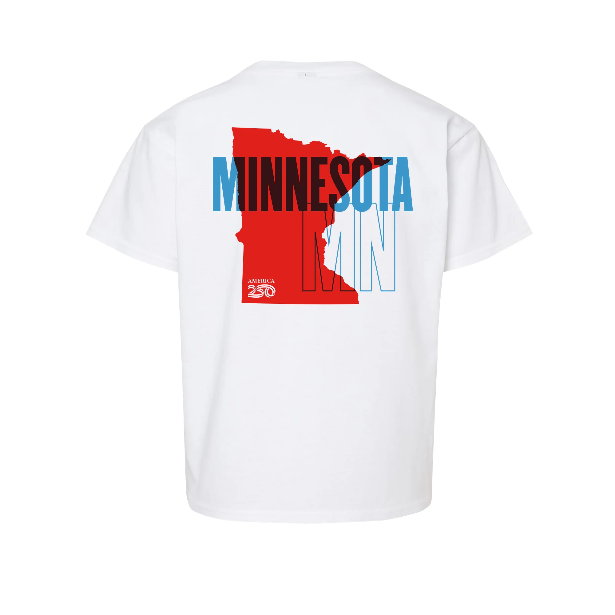 Official America250 Minnesota Youth T-Shirt - Image 3