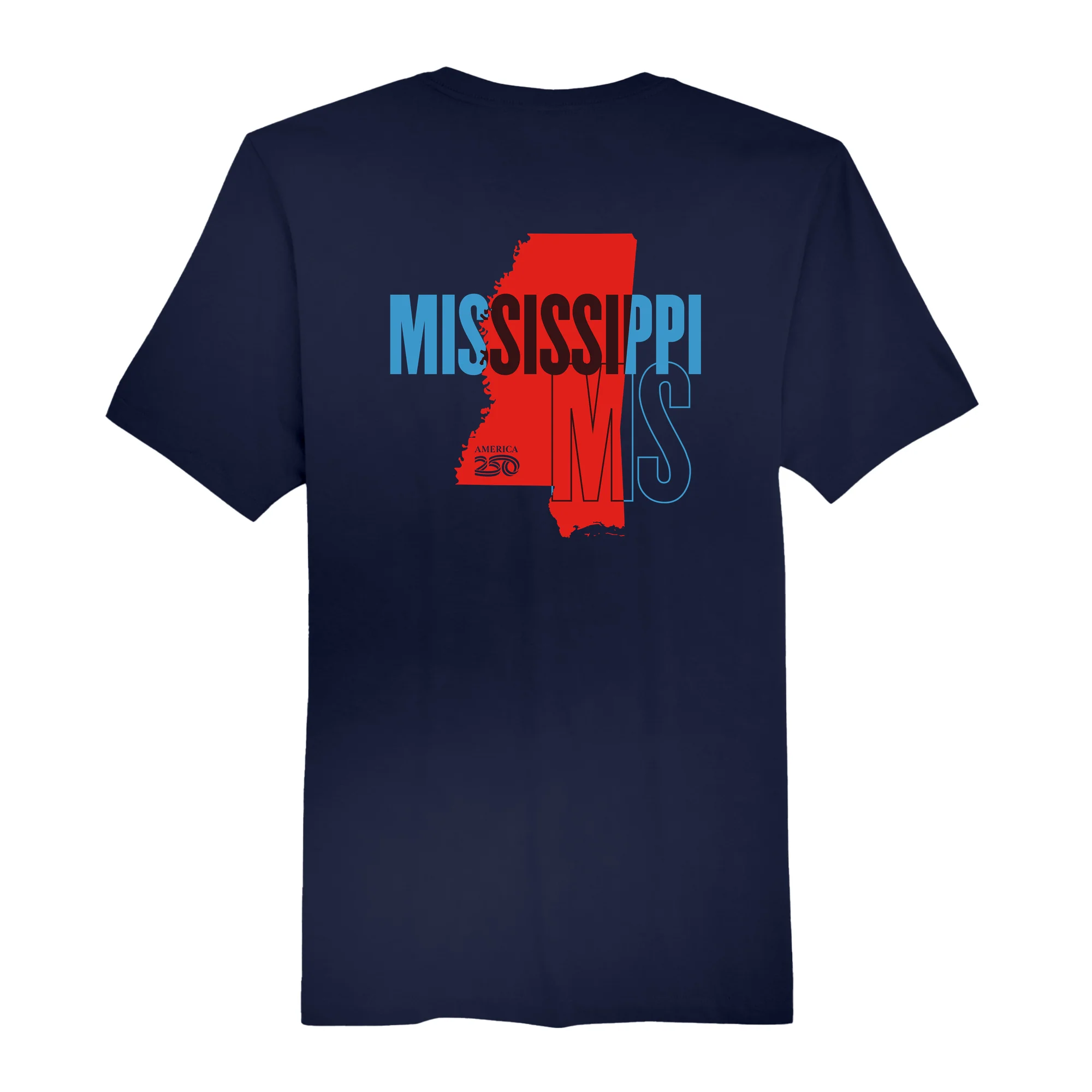 Official America250 Mississippi Men's T-Shirt