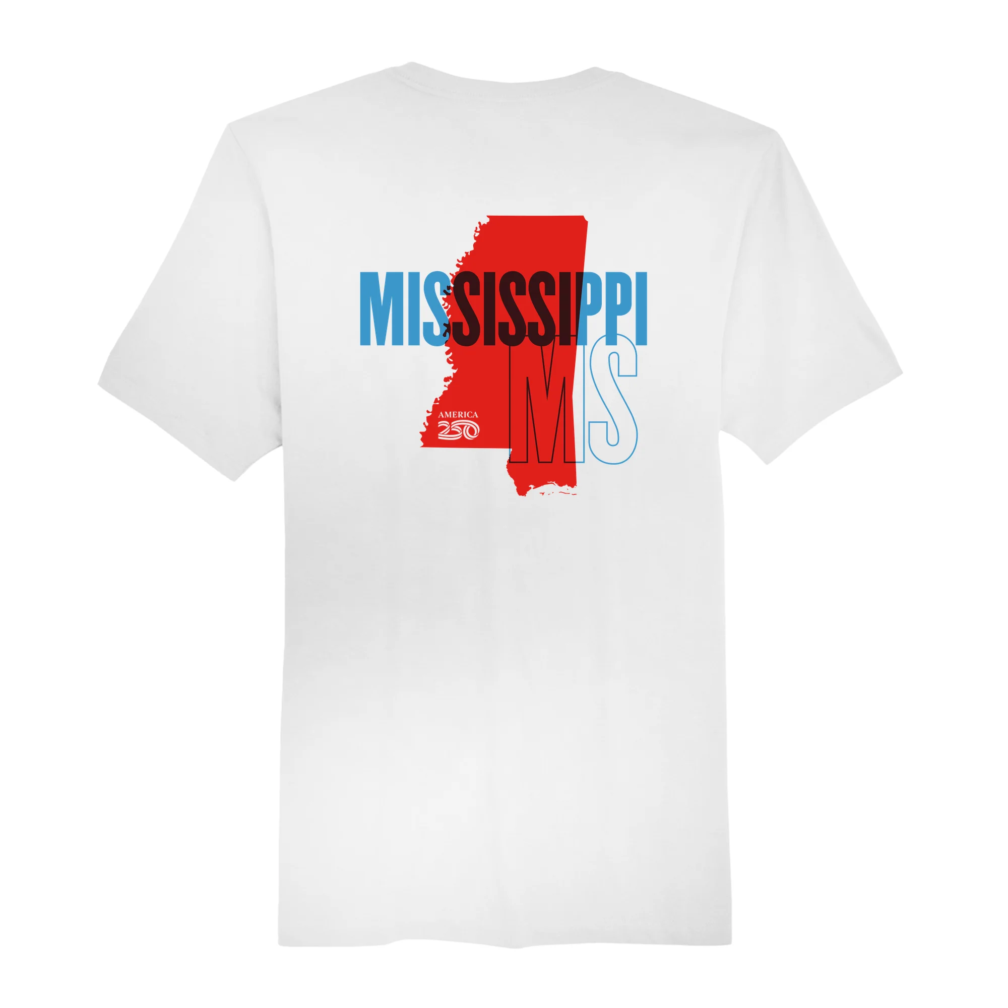 Official America250 Mississippi Men's T-Shirt - Image 5