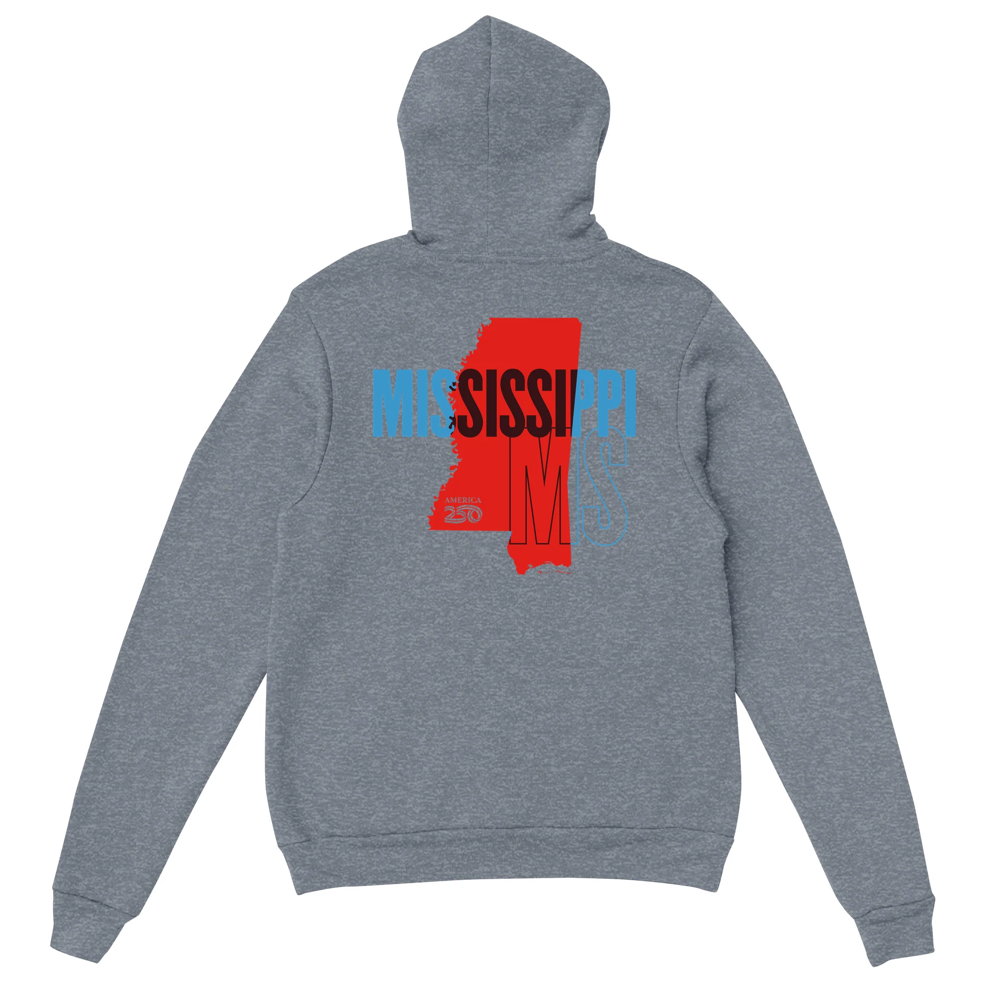 Official America250 Mississippi Unisex Hoodie - Image 3