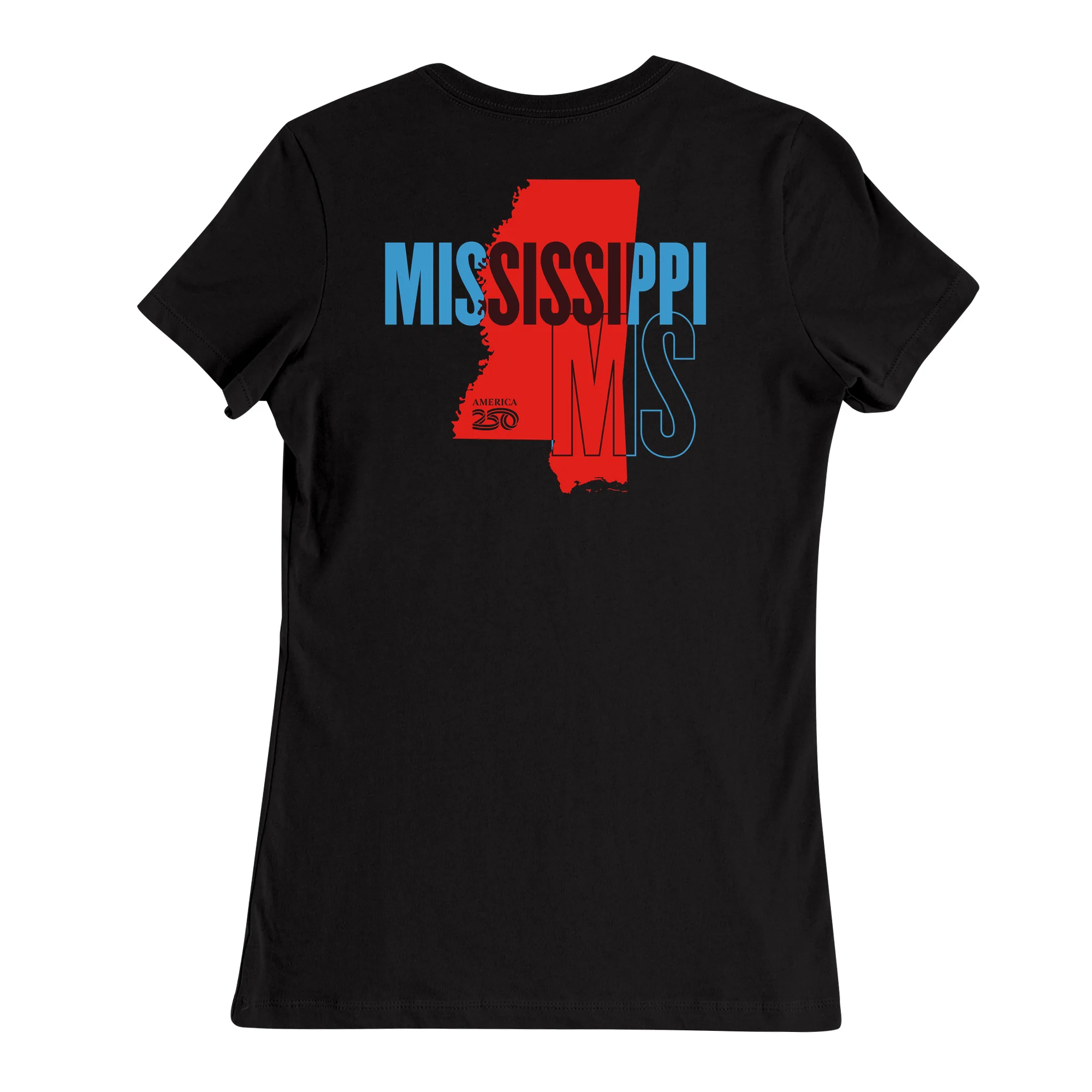 Official America250 Mississippi Women's T-Shirt - Image 3