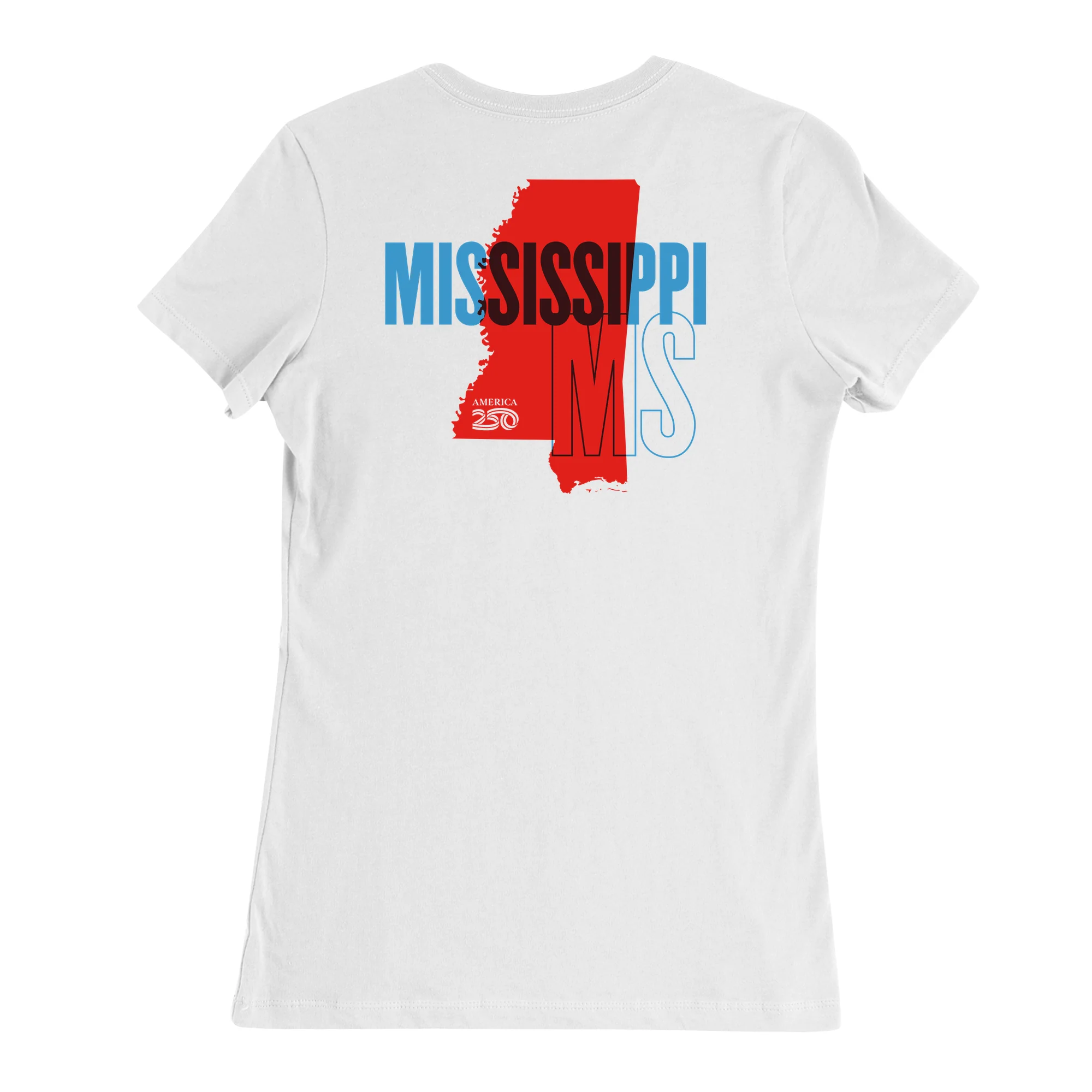Official America250 Mississippi Women's T-Shirt - Image 5