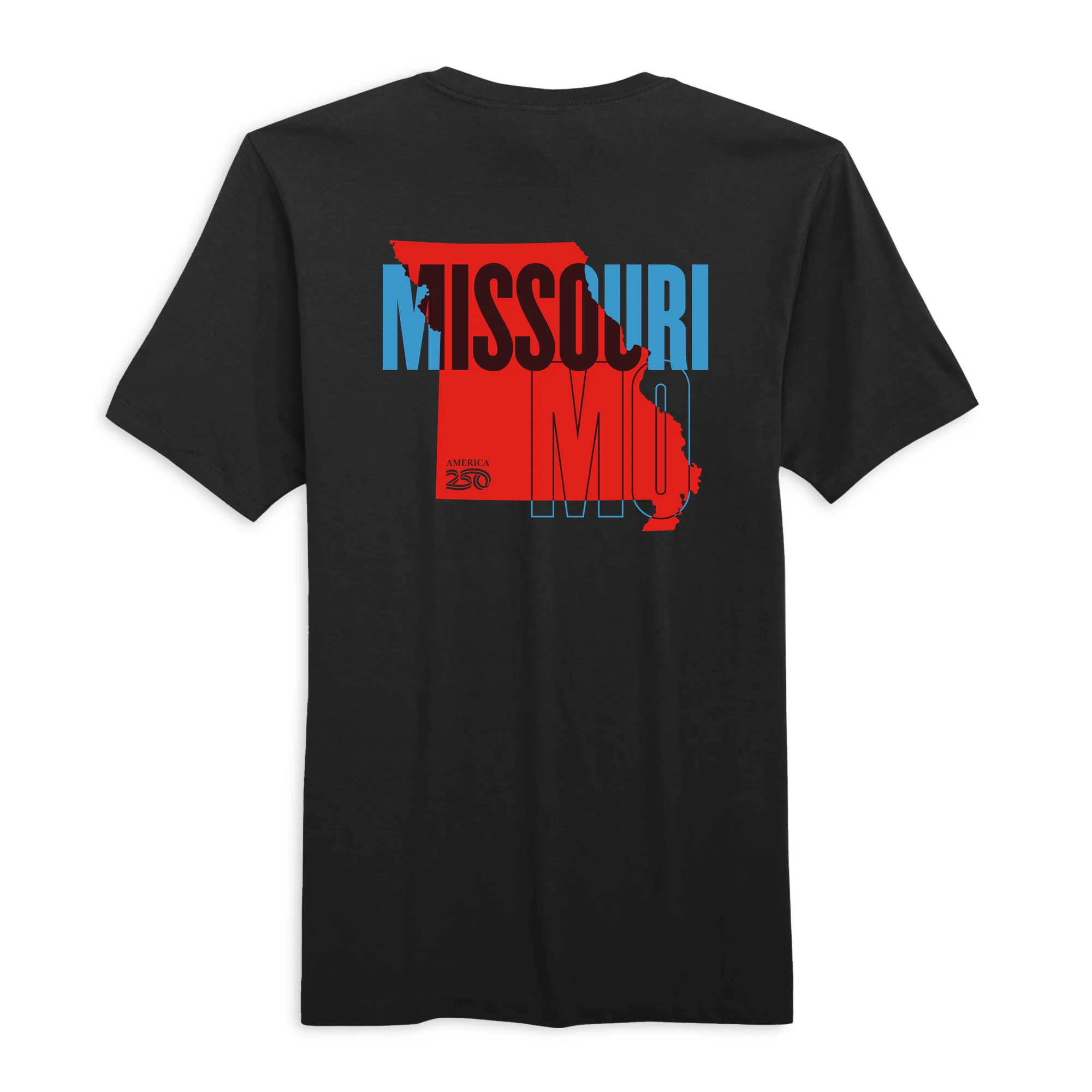 Official America250 Missouri Men's T-Shirt - Image 3