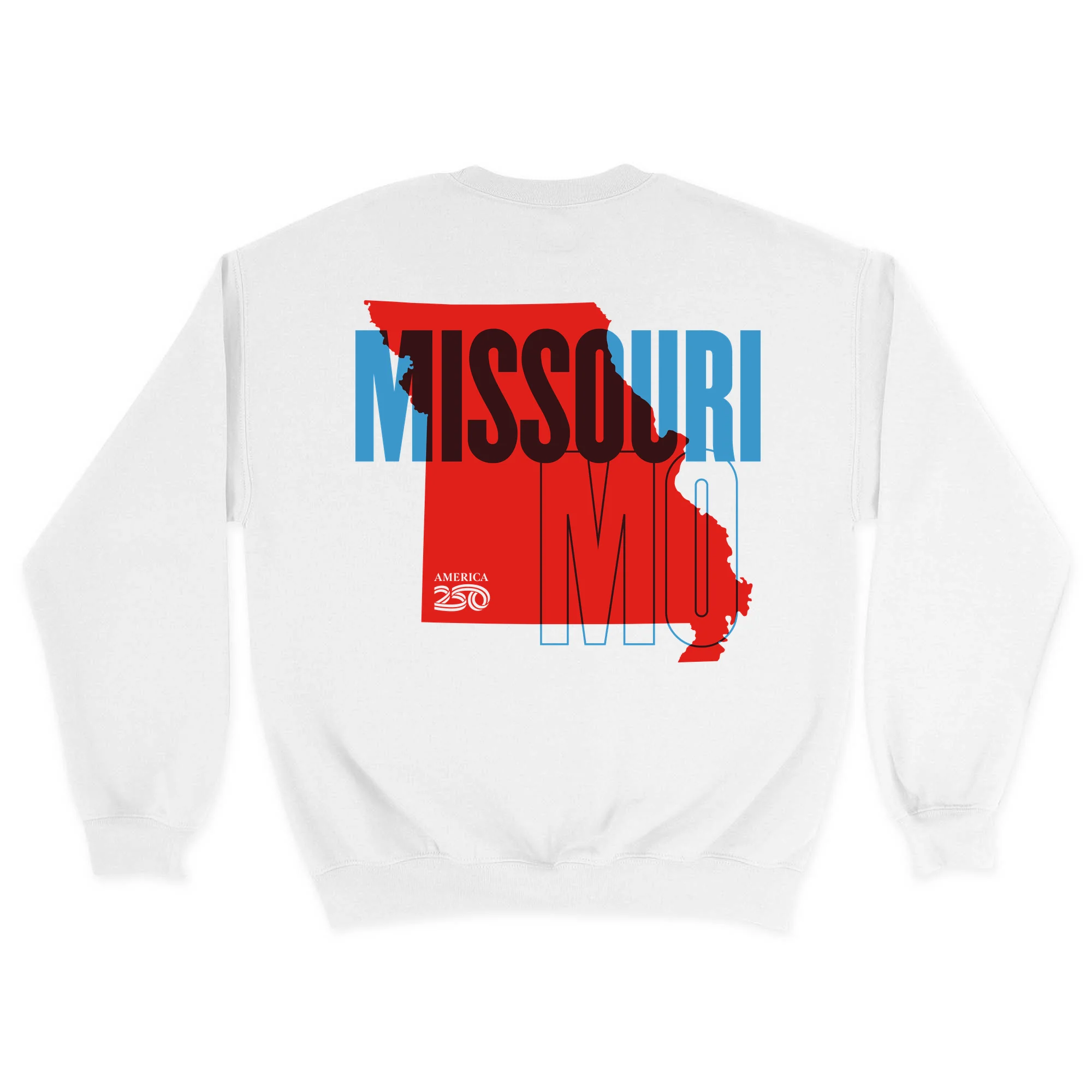 Official America250 Missouri Unisex Crewneck Sweatshirt - Image 5
