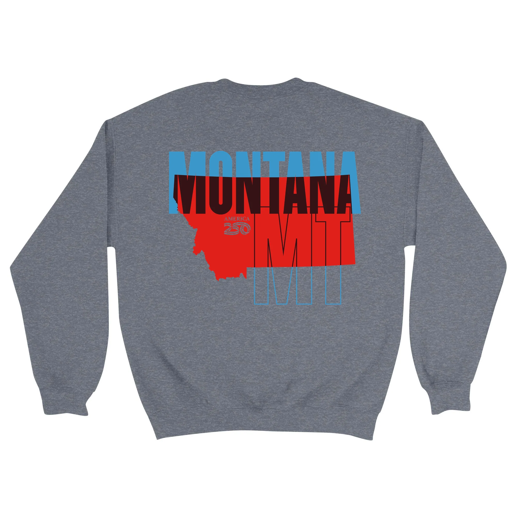 Official America250 Montana Unisex Crewneck Sweatshirt - Image 3