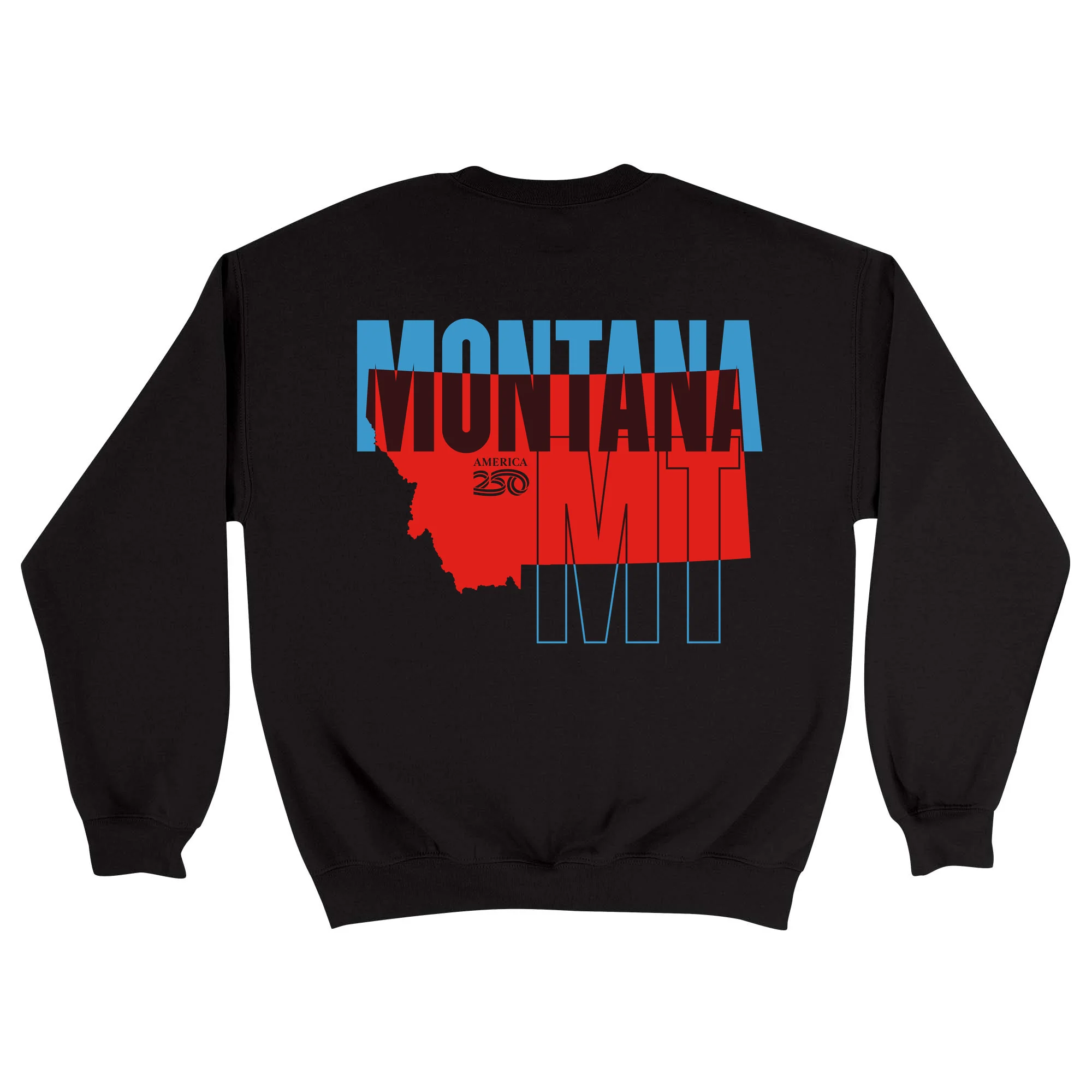 Official America250 Montana Unisex Crewneck Sweatshirt - Image 5