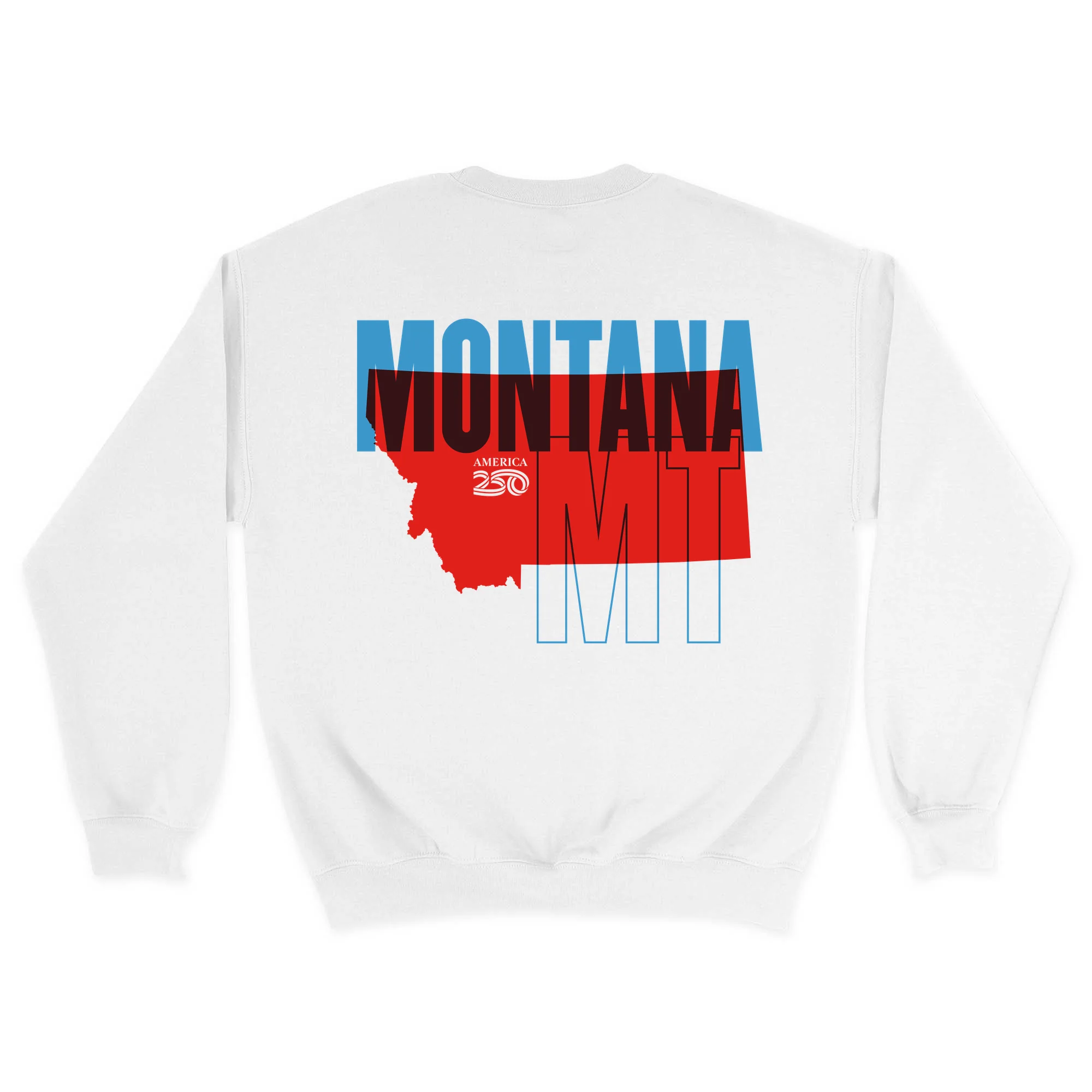 Official America250 Montana Unisex Crewneck Sweatshirt - Image 7
