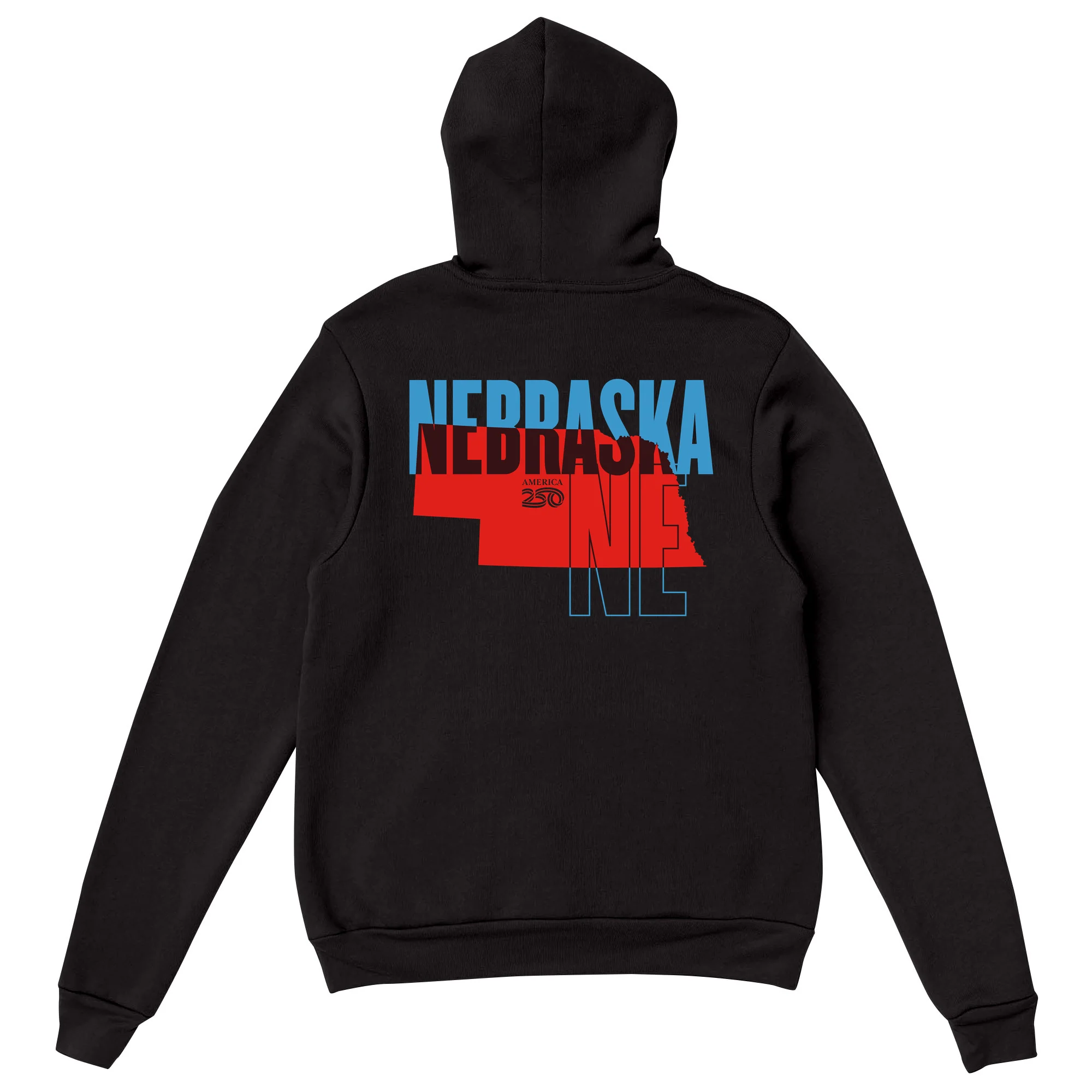 Official America250 Nebraska Unisex Hoodie - Image 5