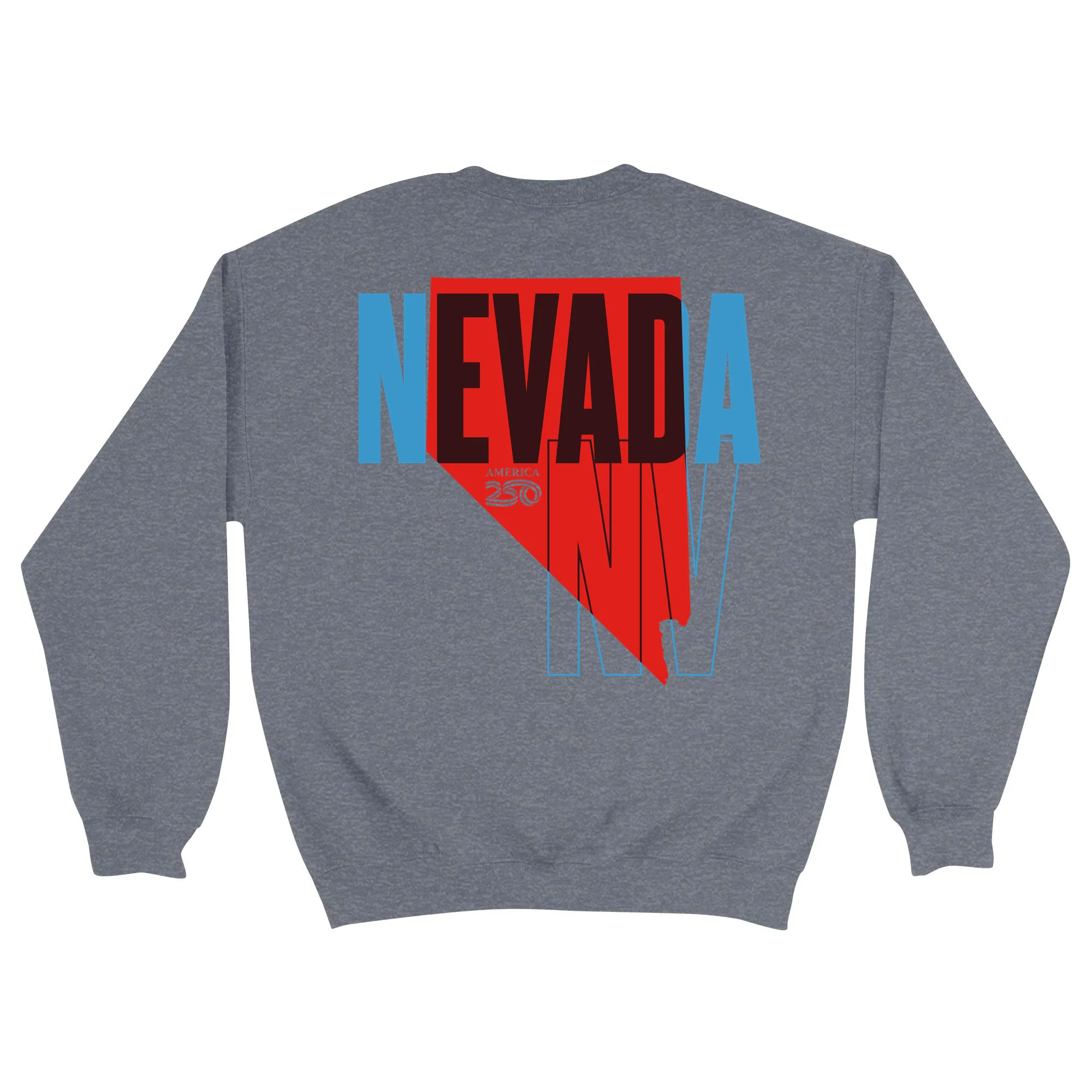 Official America250 Nevada Unisex Crewneck Sweatshirt - Image 3