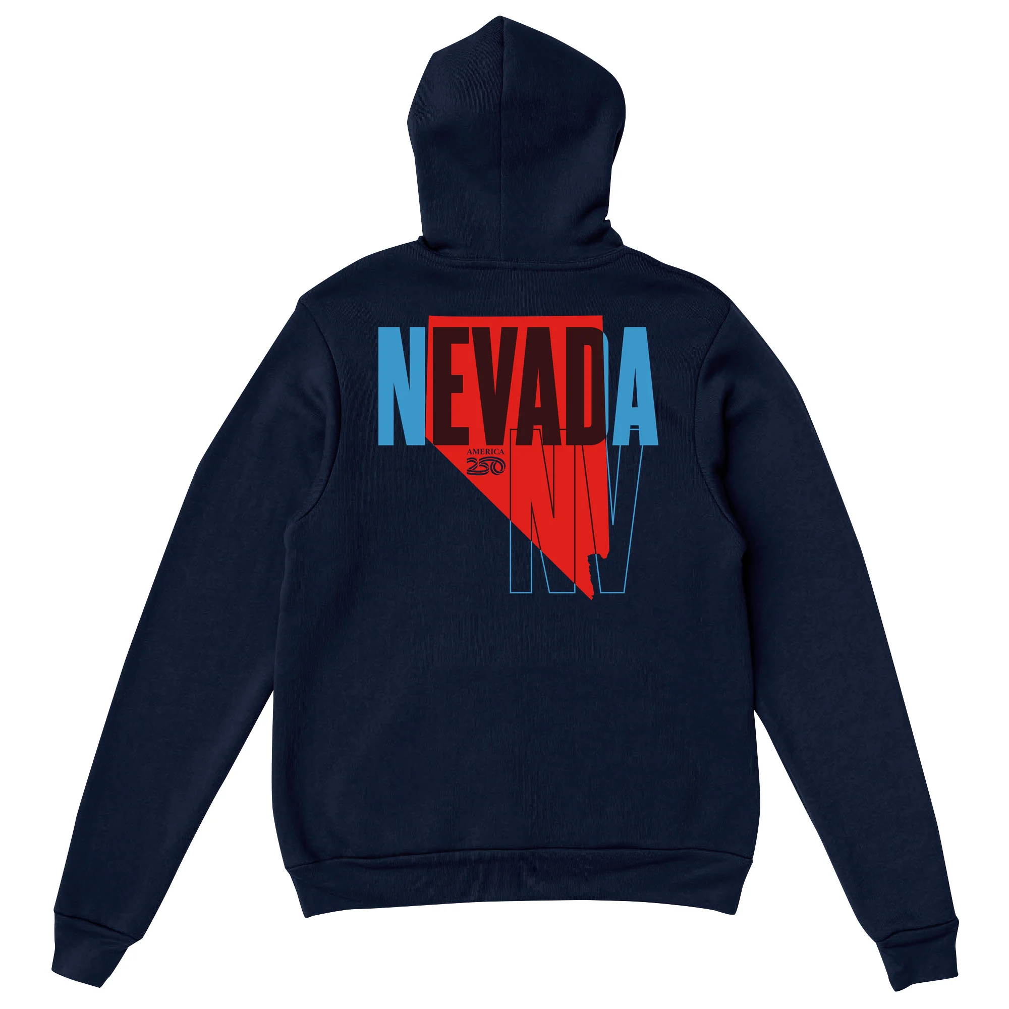 Official America250 Nevada Unisex Hoodie