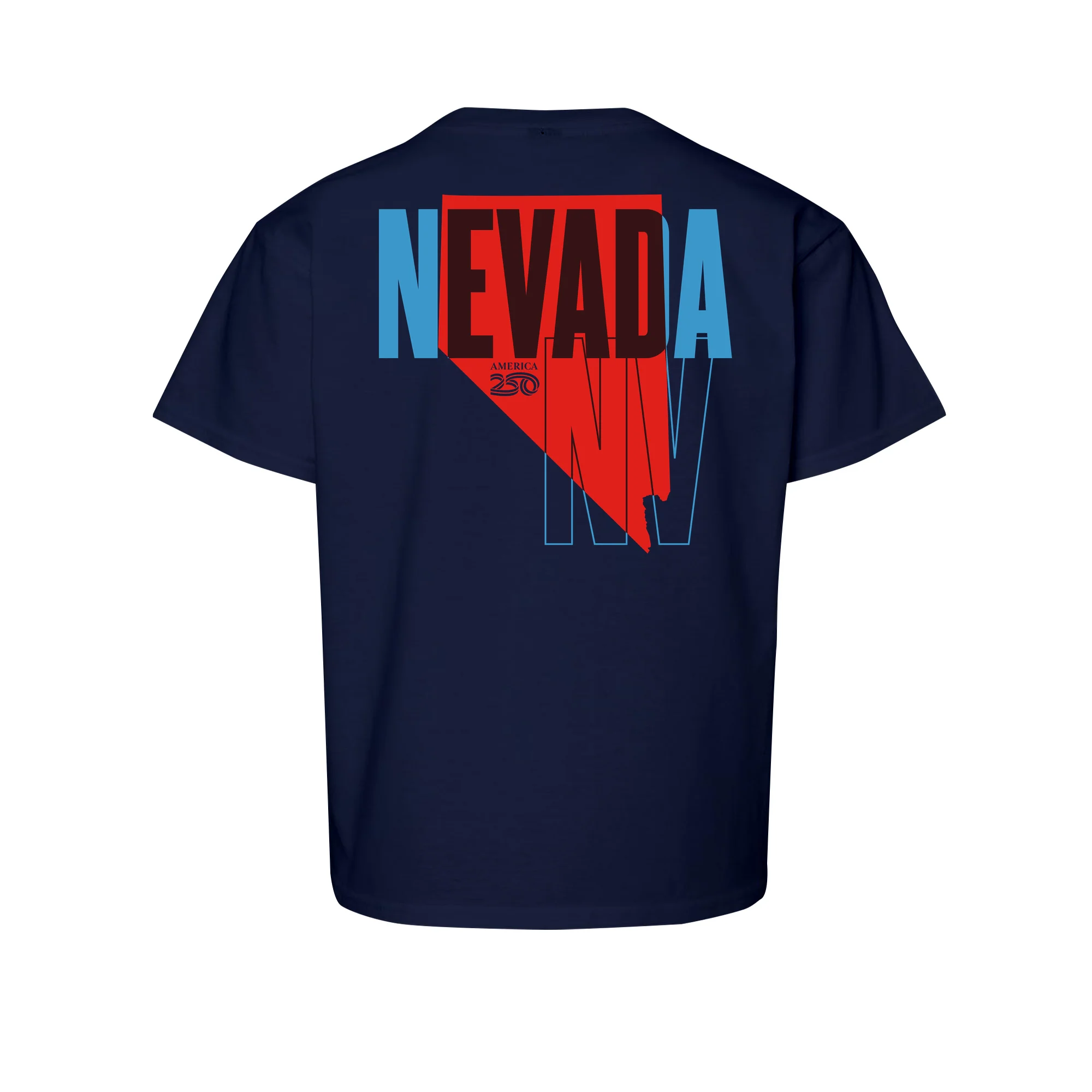 Official America250 Nevada Youth T-Shirt
