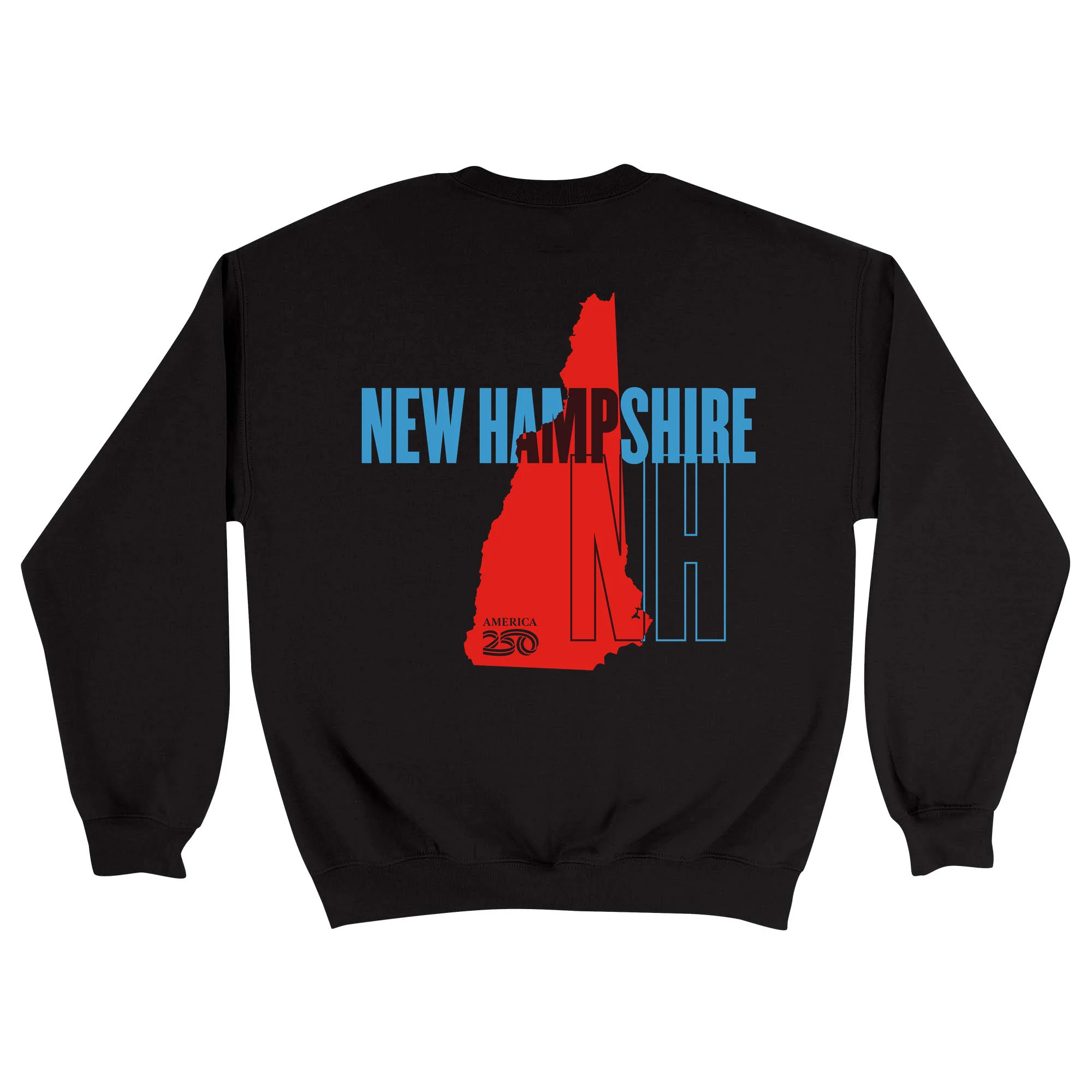 Official America250 New Hampshire Unisex Crewneck Sweatshirt - Image 5