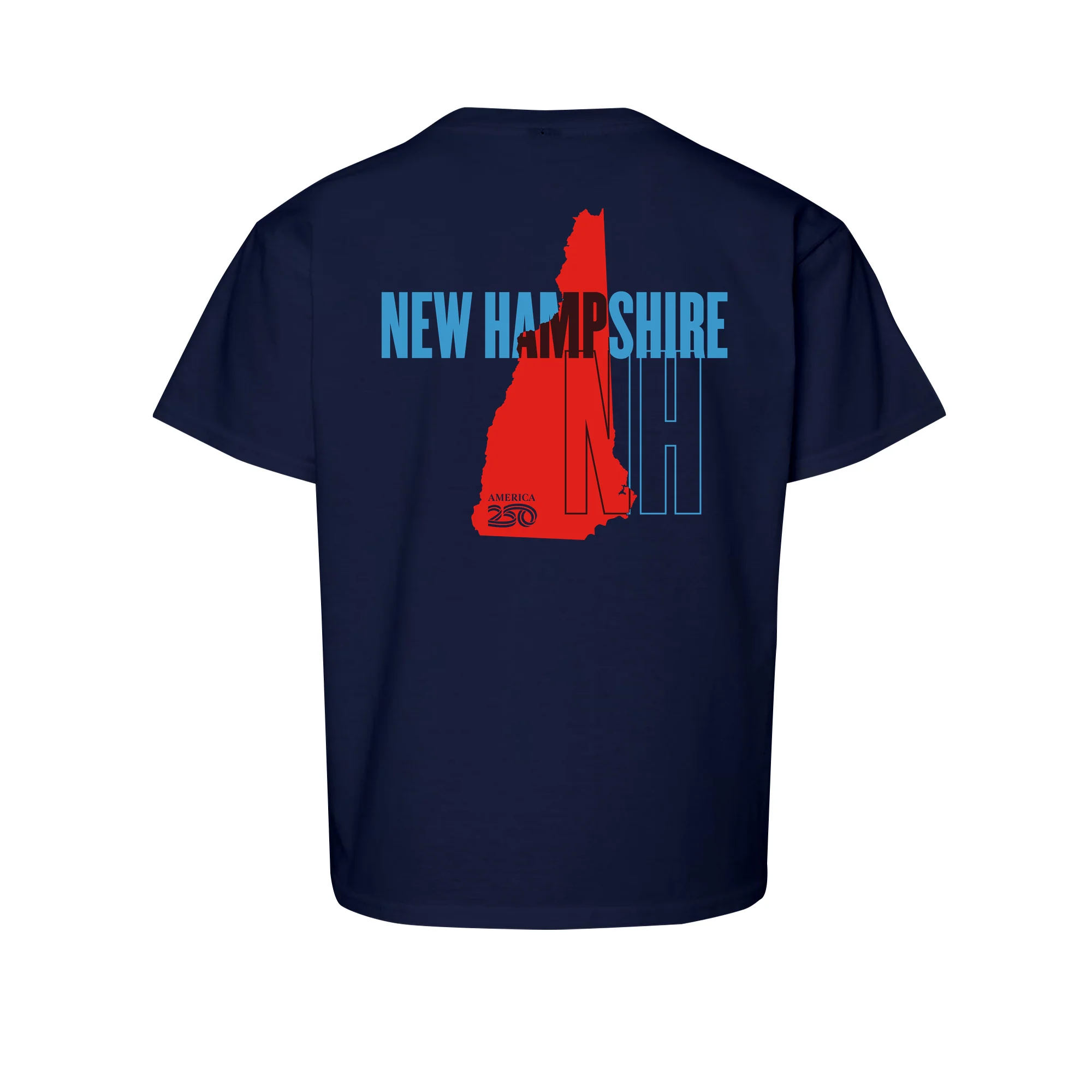 Official America250 New Hampshire Youth T-Shirt
