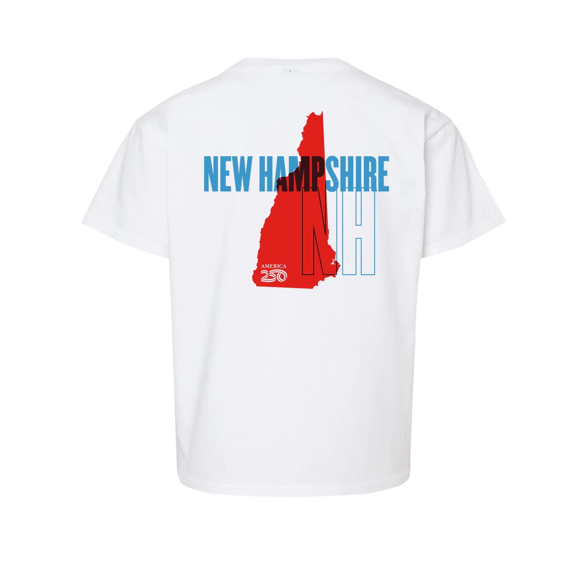 Official America250 New Hampshire Youth T-Shirt - Image 3