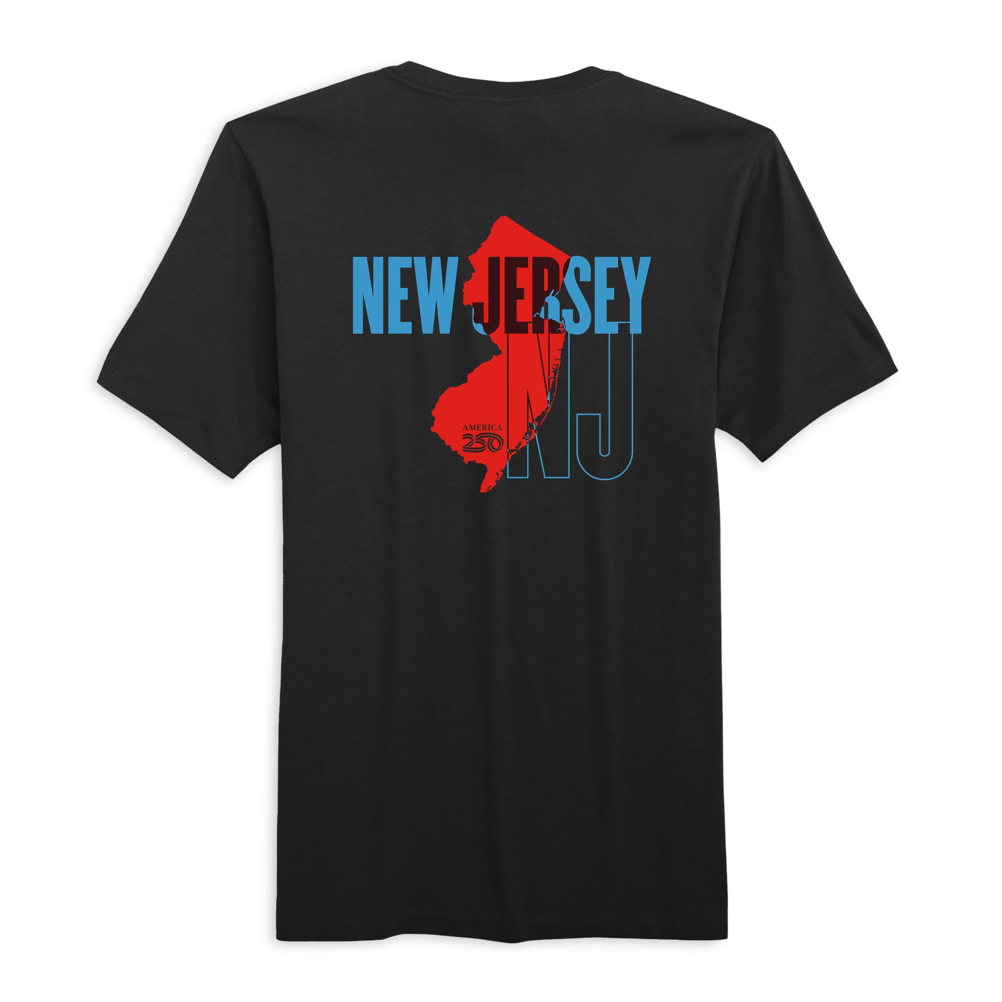 Official America250 New Jersey Men's T-Shirt - Image 3