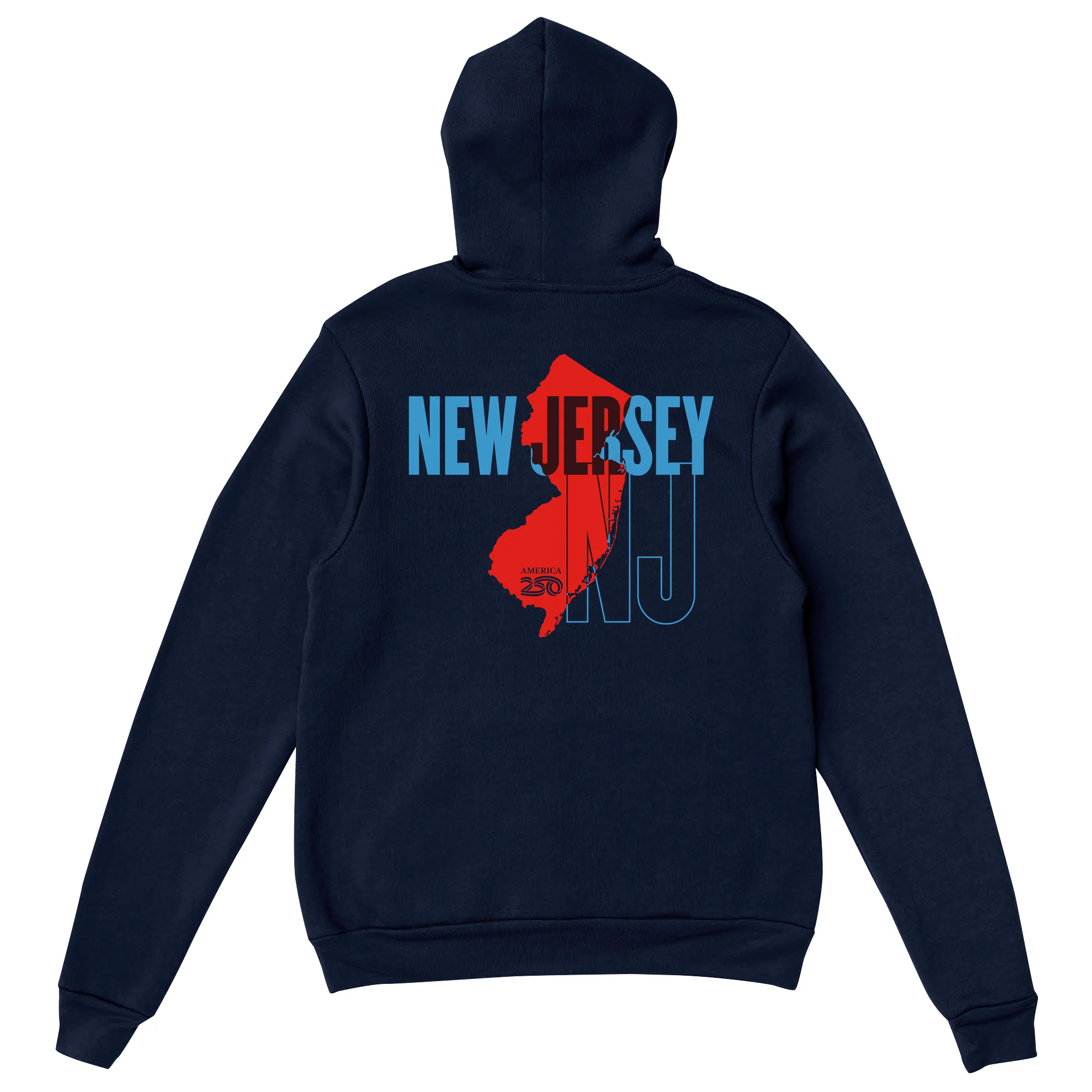 Official America250 New Jersey Unisex Hoodie