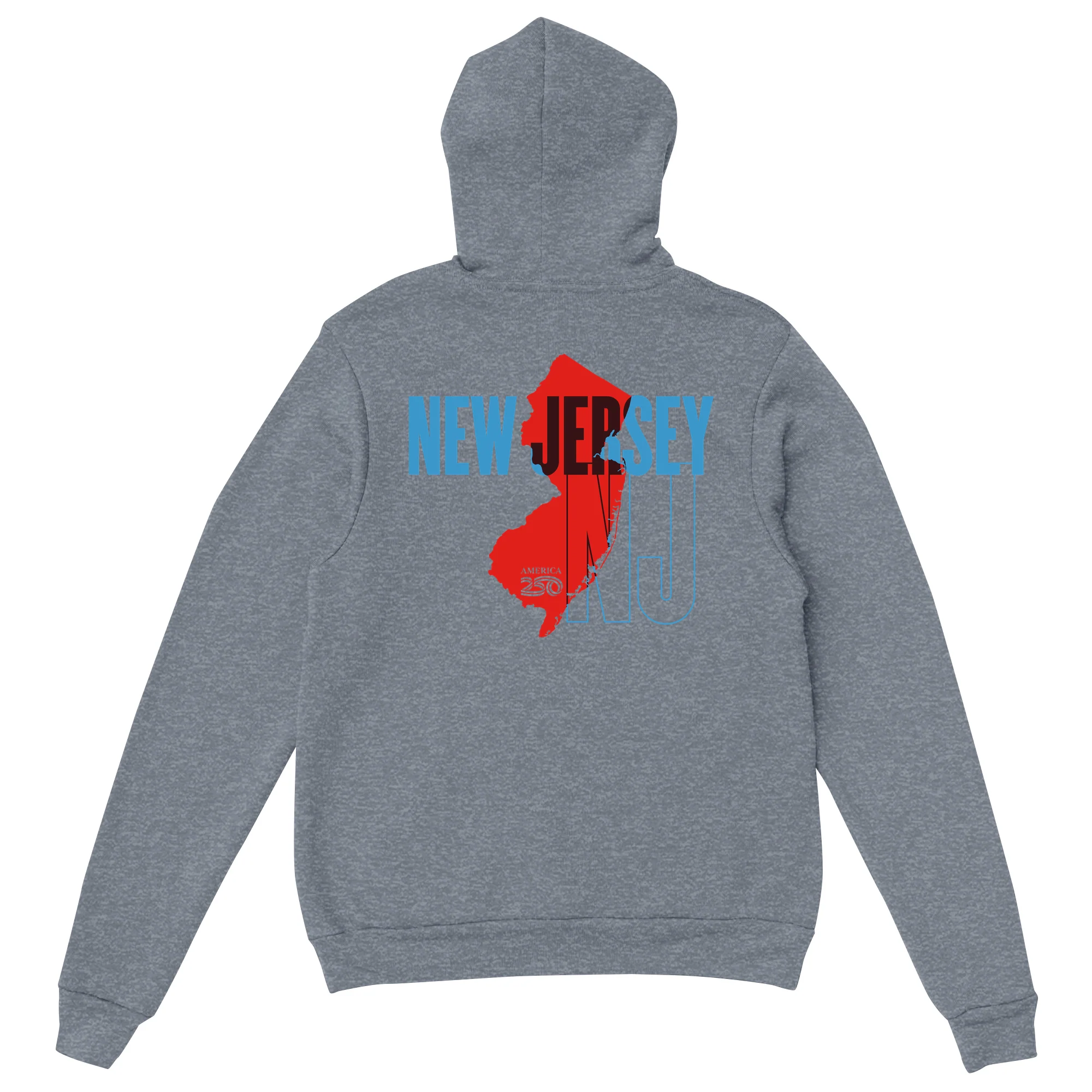 Official America250 New Jersey Unisex Hoodie - Image 3