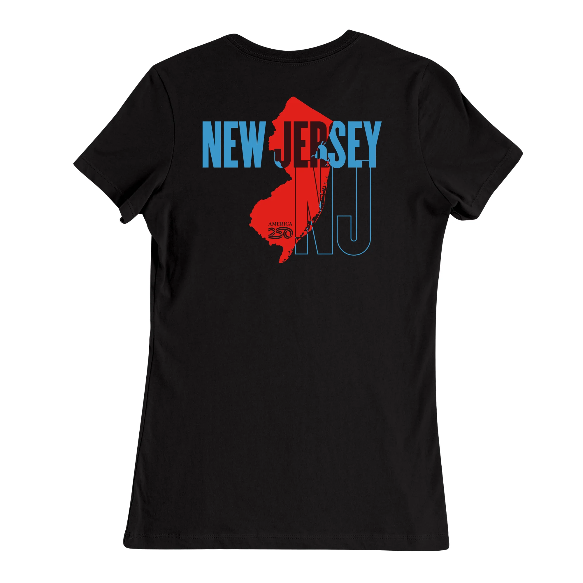 Official America250 New Jersey Women's T-Shirt - Image 3