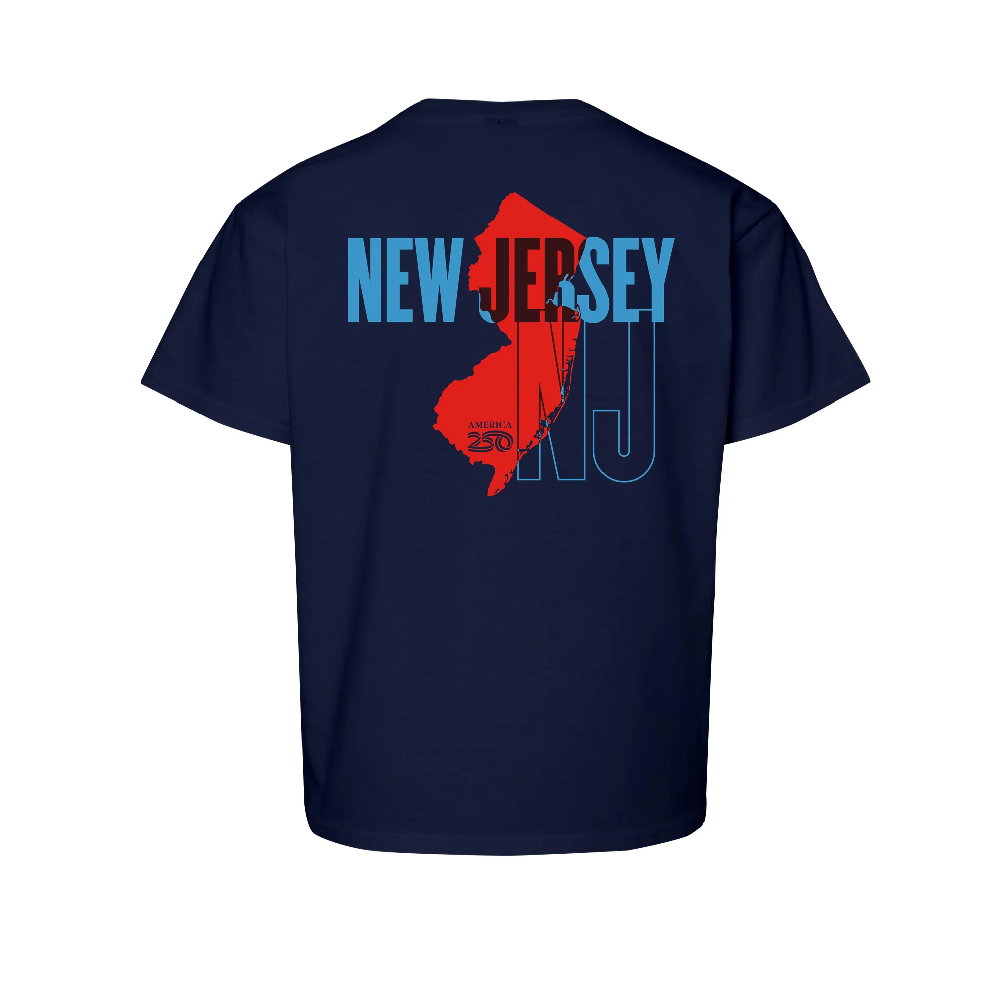 Official America250 New Jersey Youth T-Shirt
