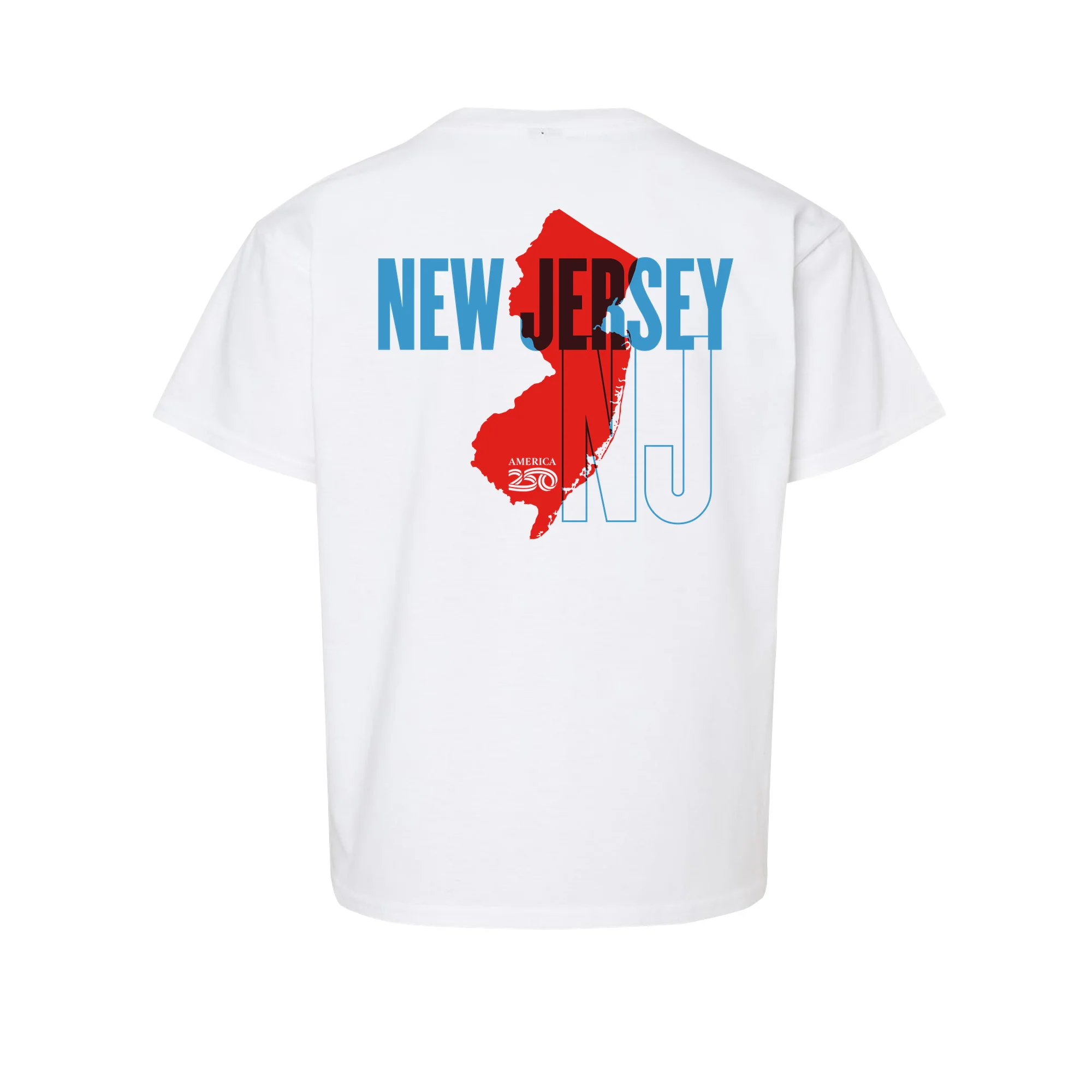 Official America250 New Jersey Youth T-Shirt - Image 3