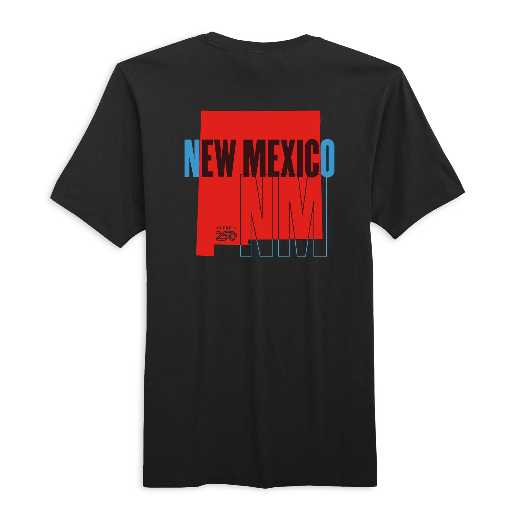 Official America250 New Mexico Men's T-Shirt - Image 3