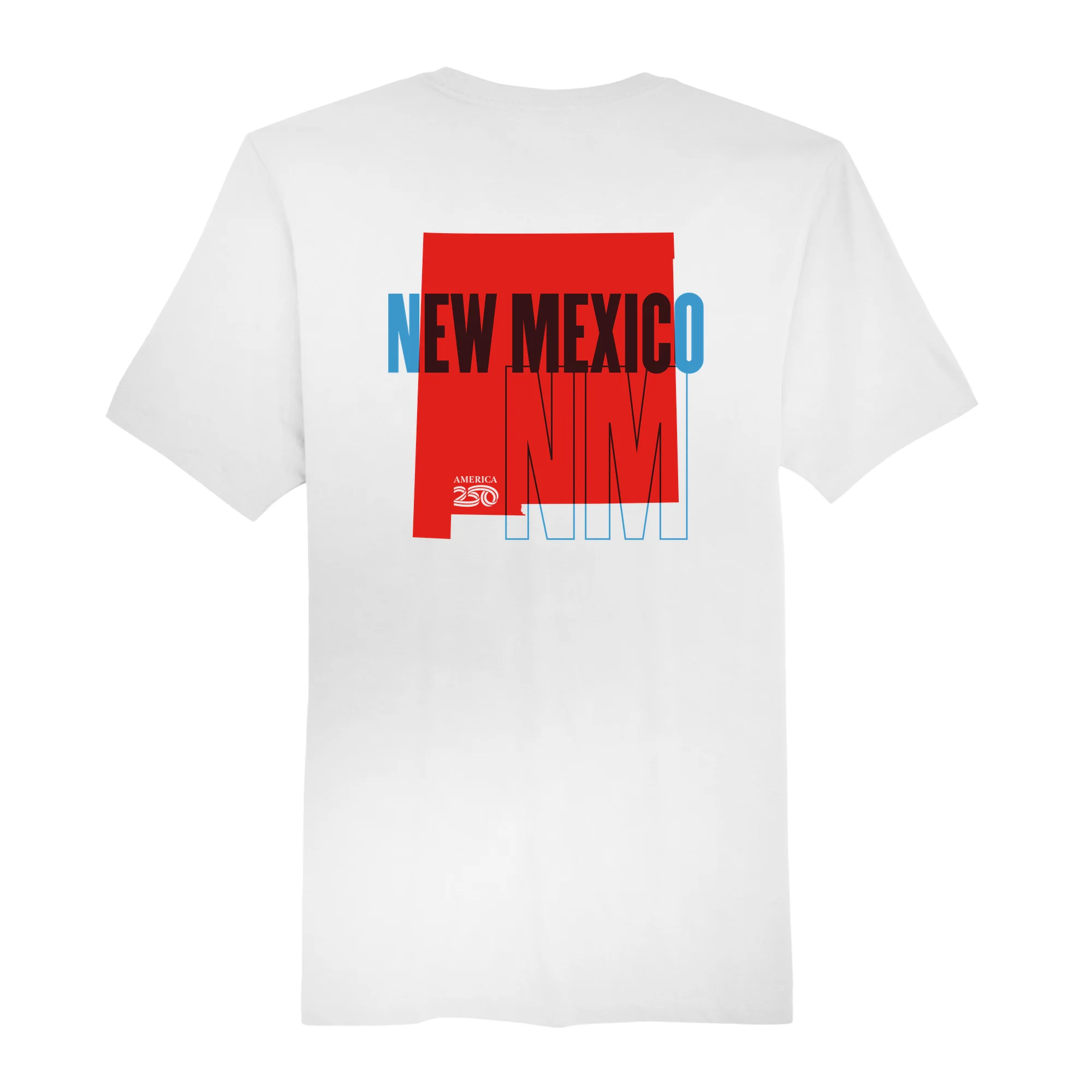 Official America250 New Mexico Men's T-Shirt - Image 5
