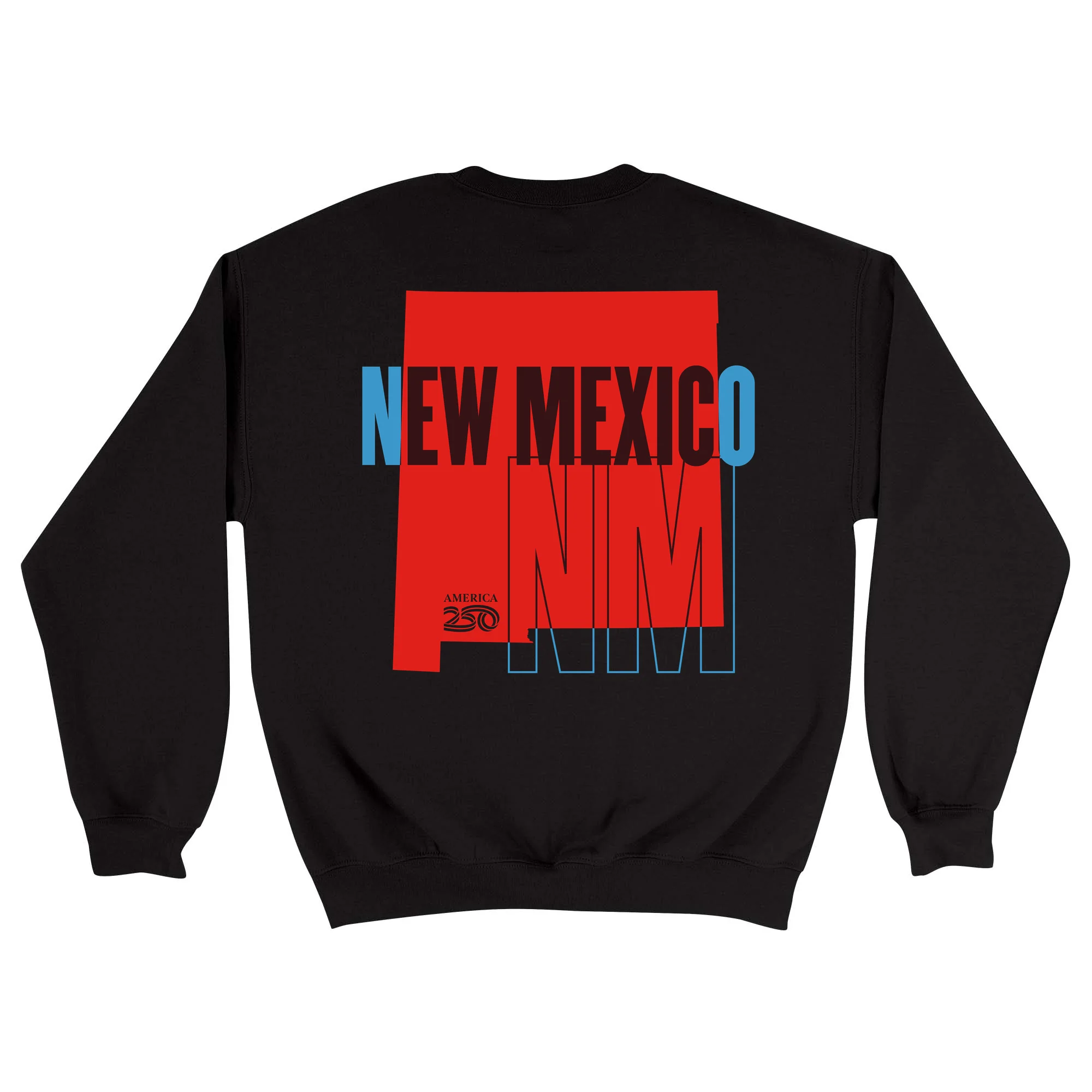 Official America250 New Mexico Unisex Crewneck Sweatshirt - Image 5
