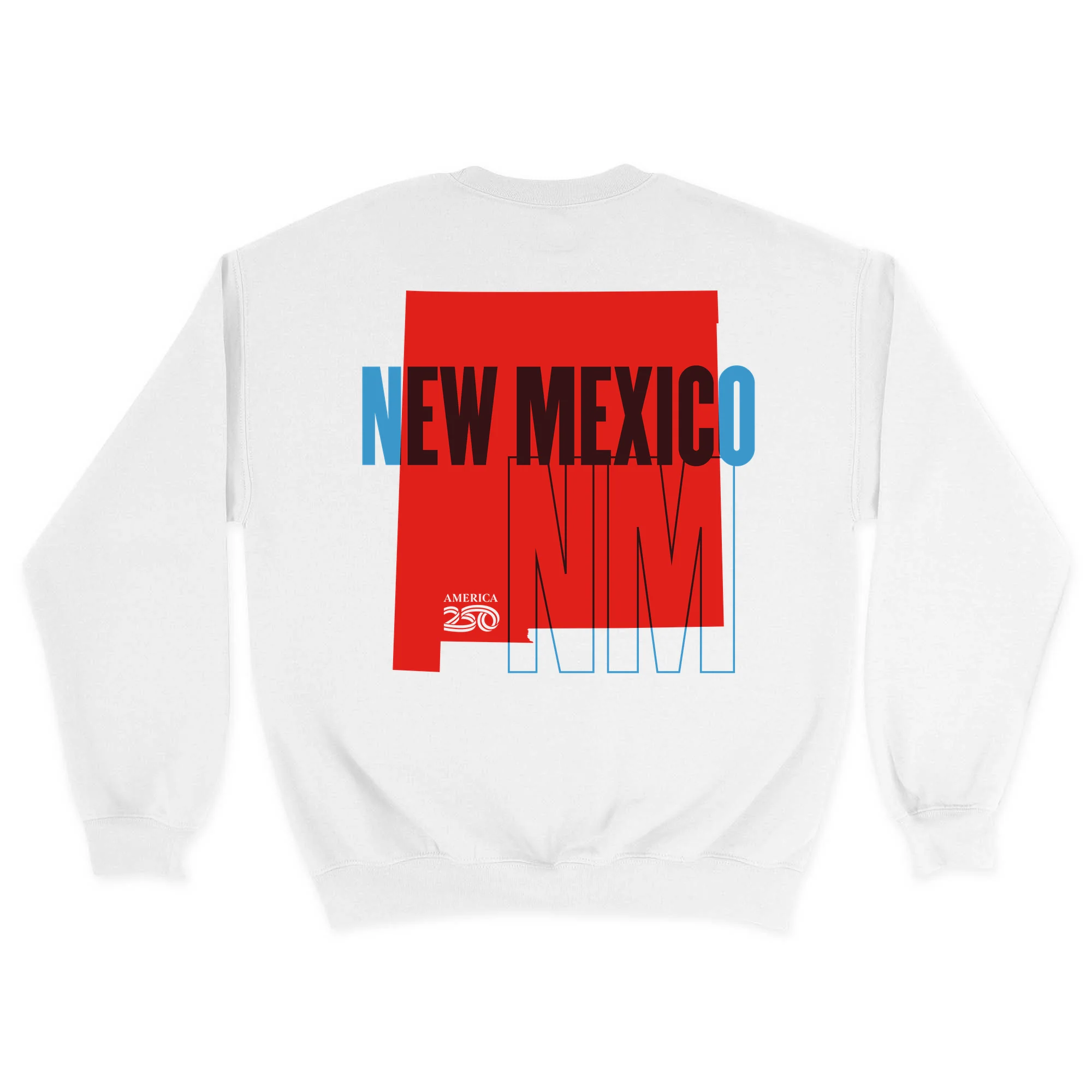 Official America250 New Mexico Unisex Crewneck Sweatshirt - Image 7