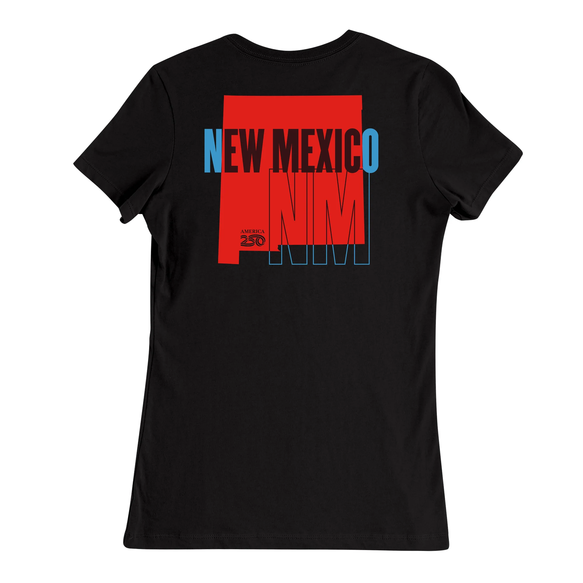 Official America250 New Mexico Women's T-Shirt - Image 3