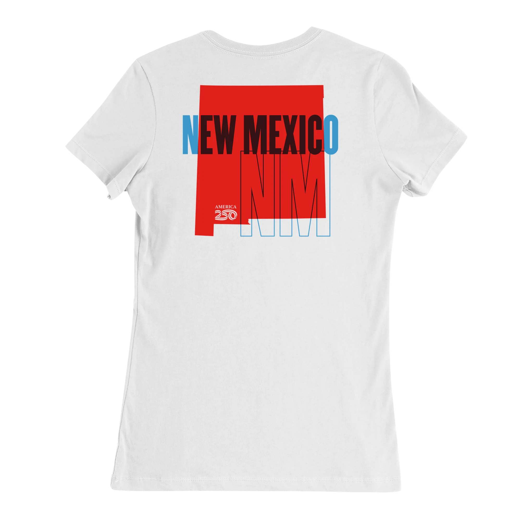 Official America250 New Mexico Women's T-Shirt - Image 5