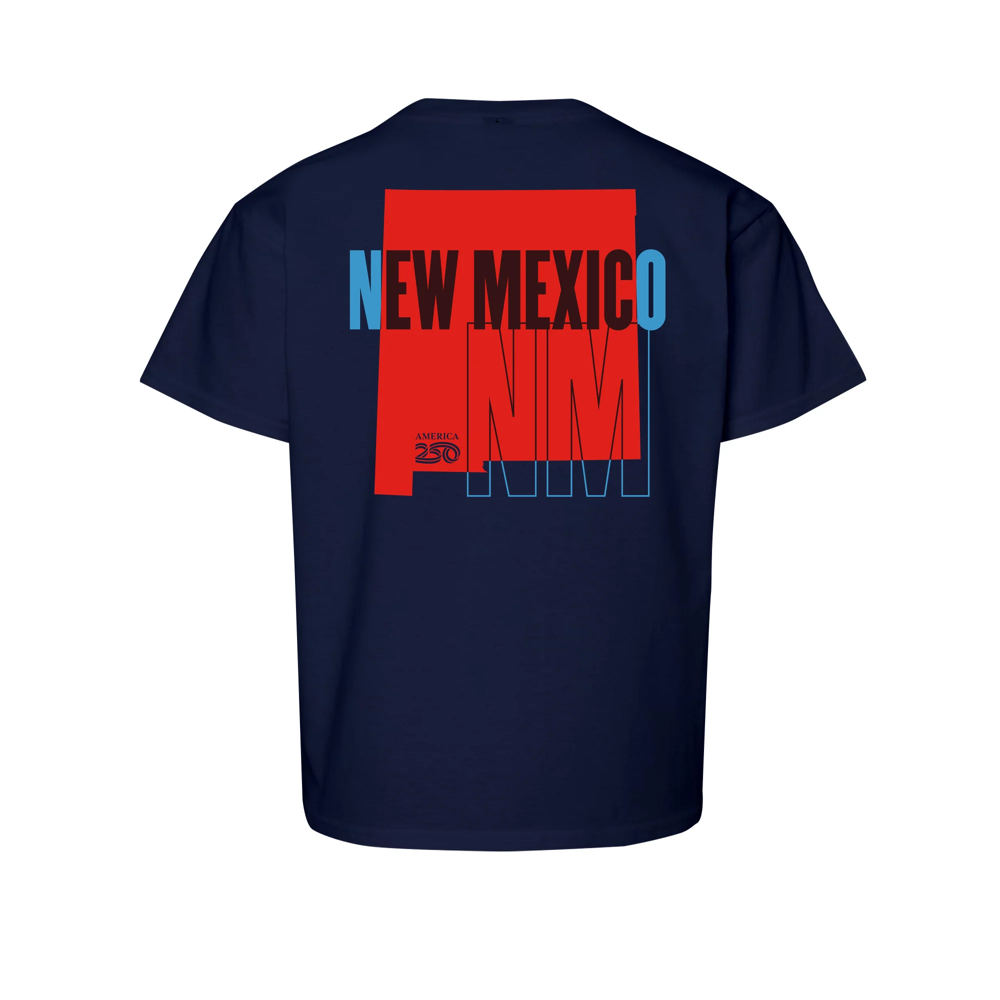 Official America250 New Mexico Youth T-Shirt