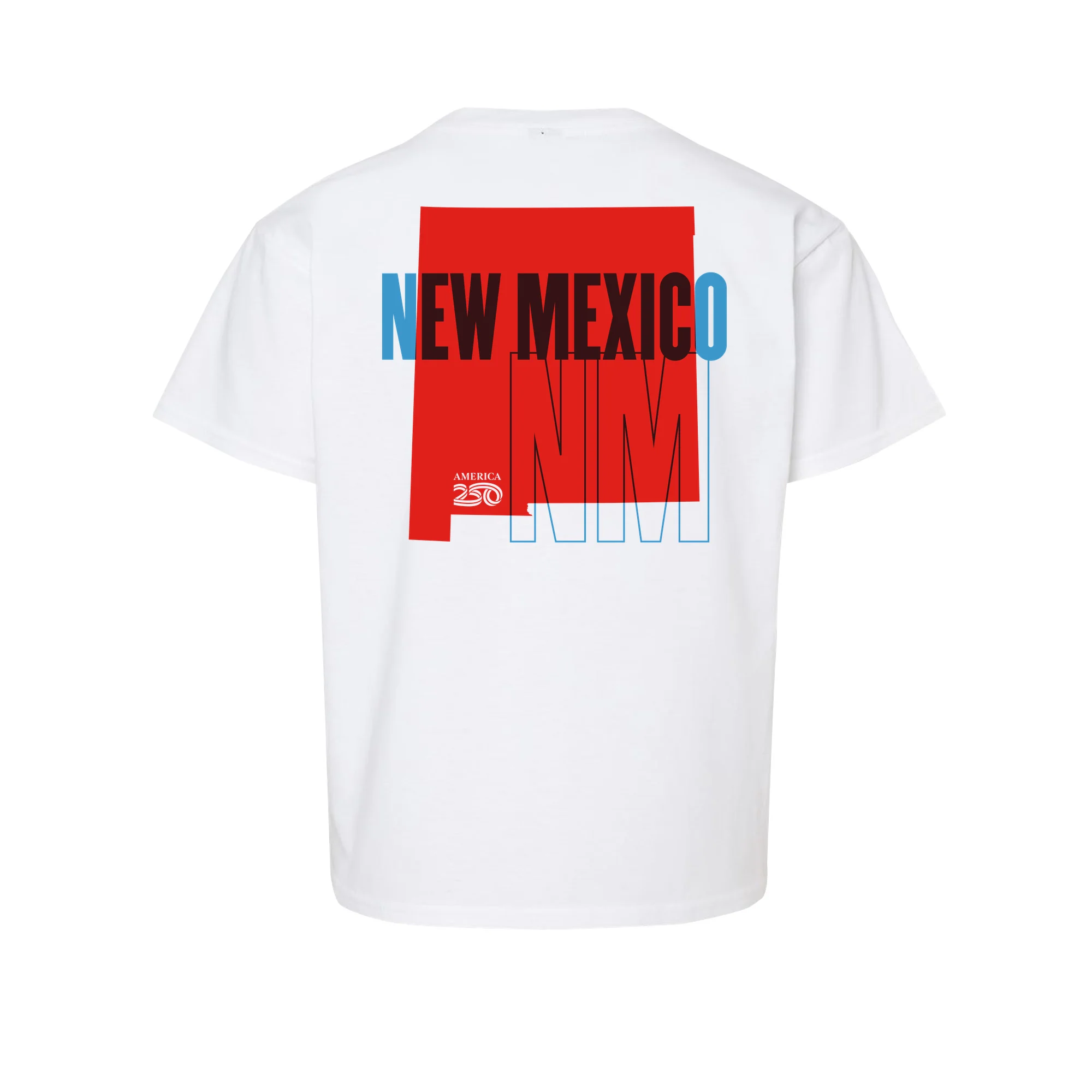 Official America250 New Mexico Youth T-Shirt - Image 3