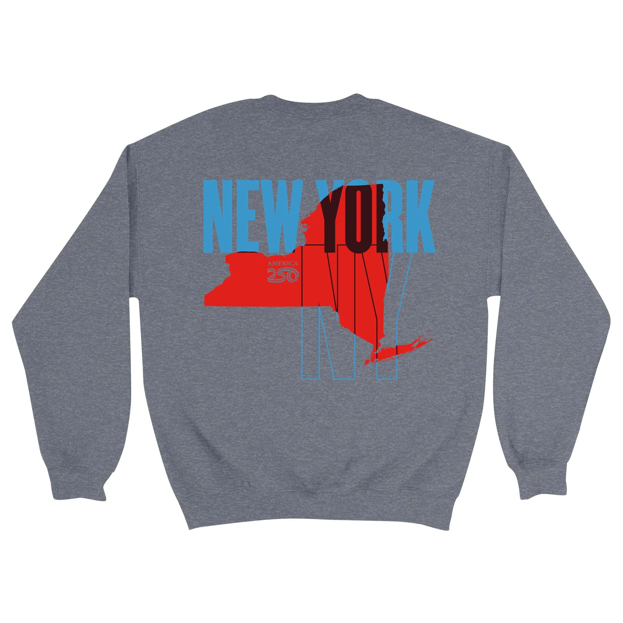 Official America250 New York Unisex Crewneck Sweatshirt - Image 3