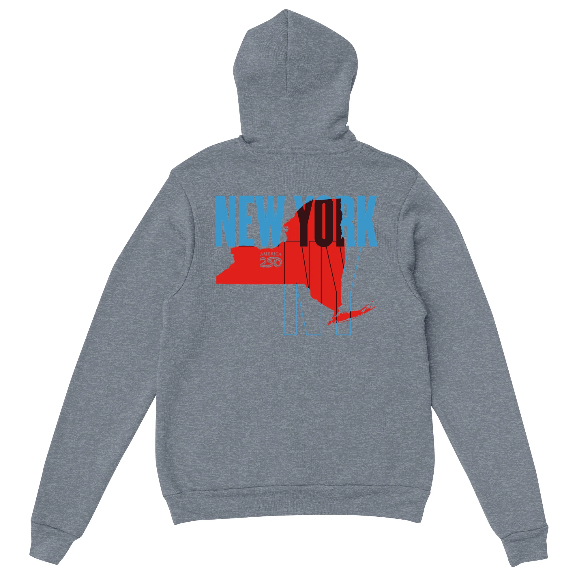 Official America250 New York Unisex Hoodie - Image 3