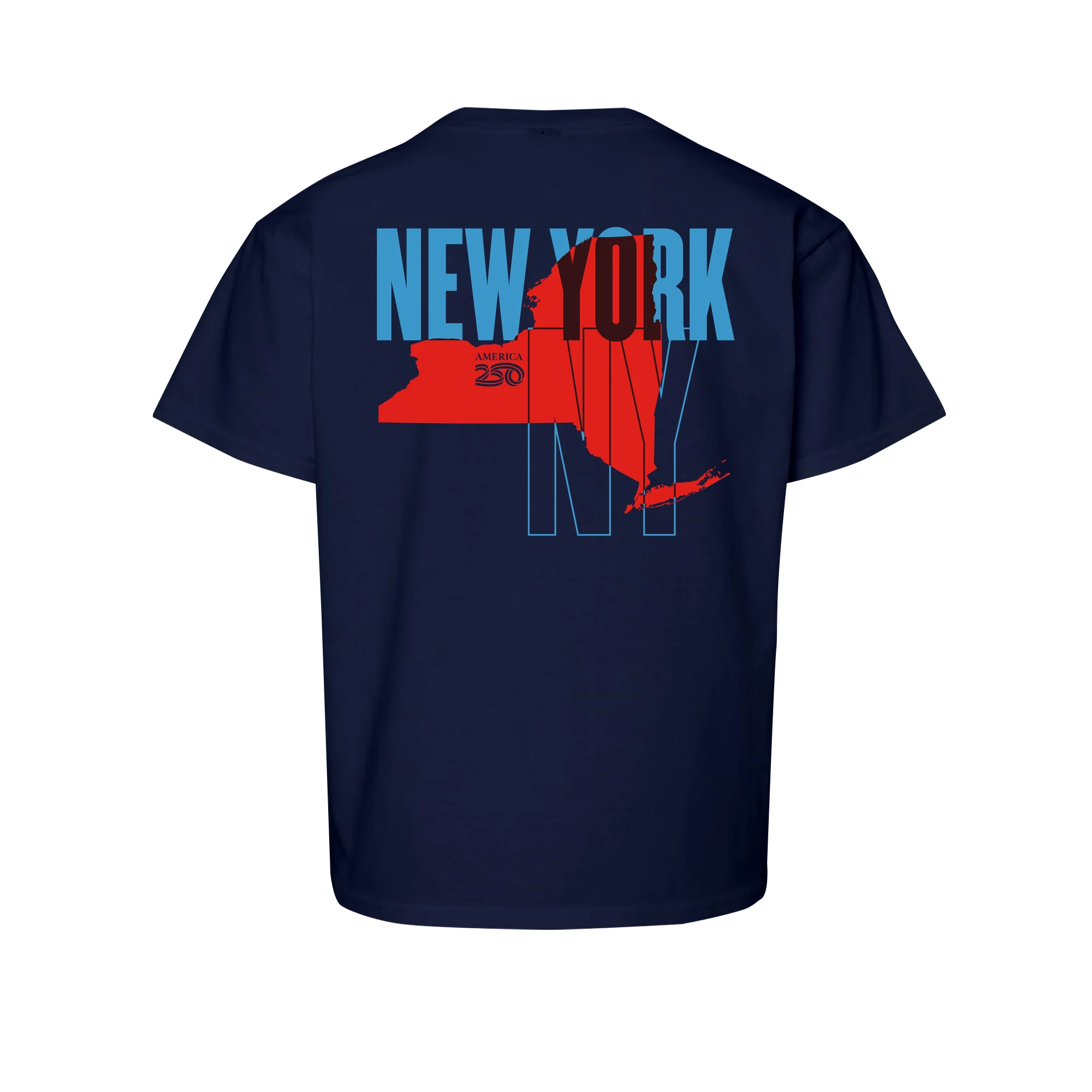 Official America250 New York Youth T-Shirt