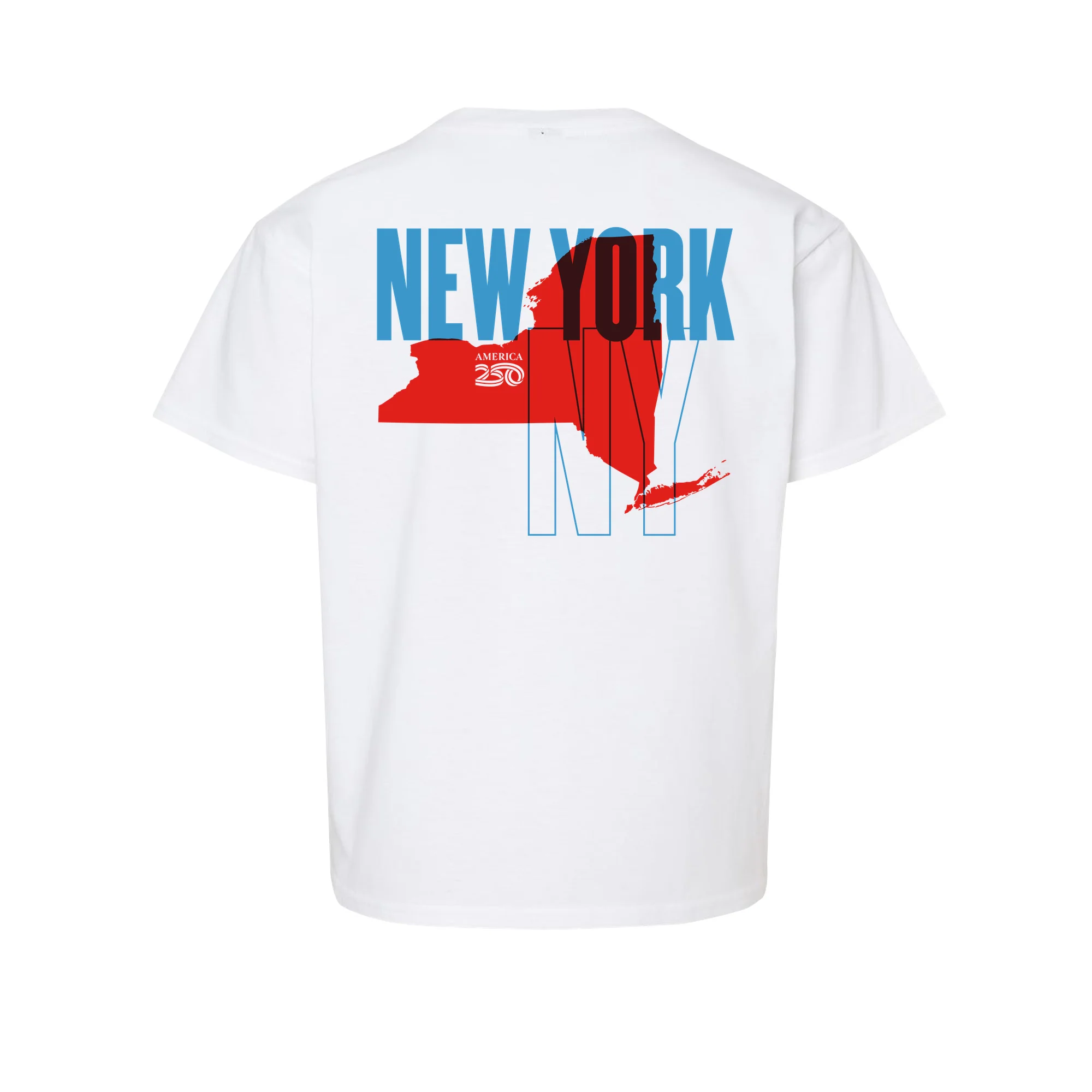 Official America250 New York Youth T-Shirt - Image 3